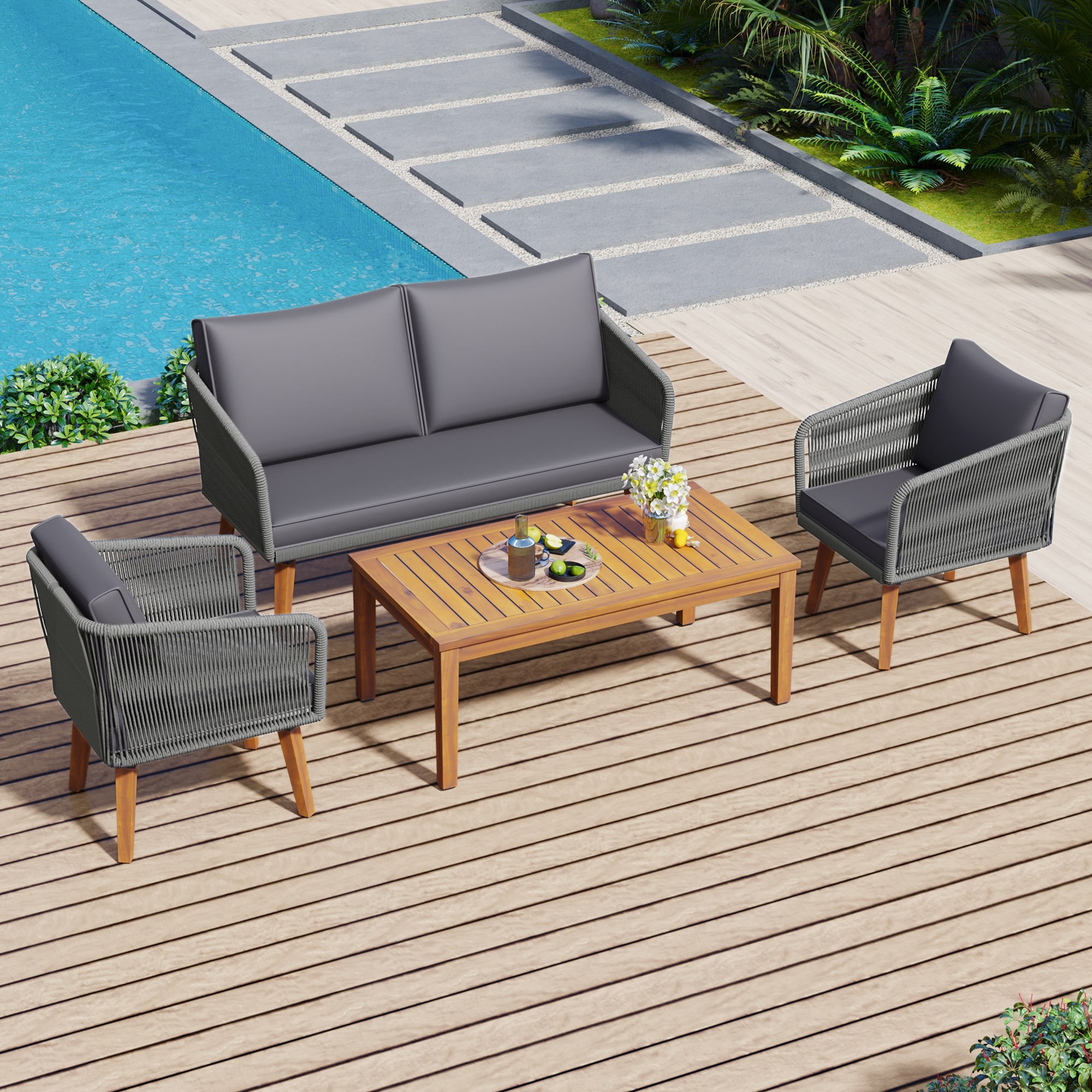 EXTRAUP YHLTM000004AAE Patio-Conversation-Sets - View #2