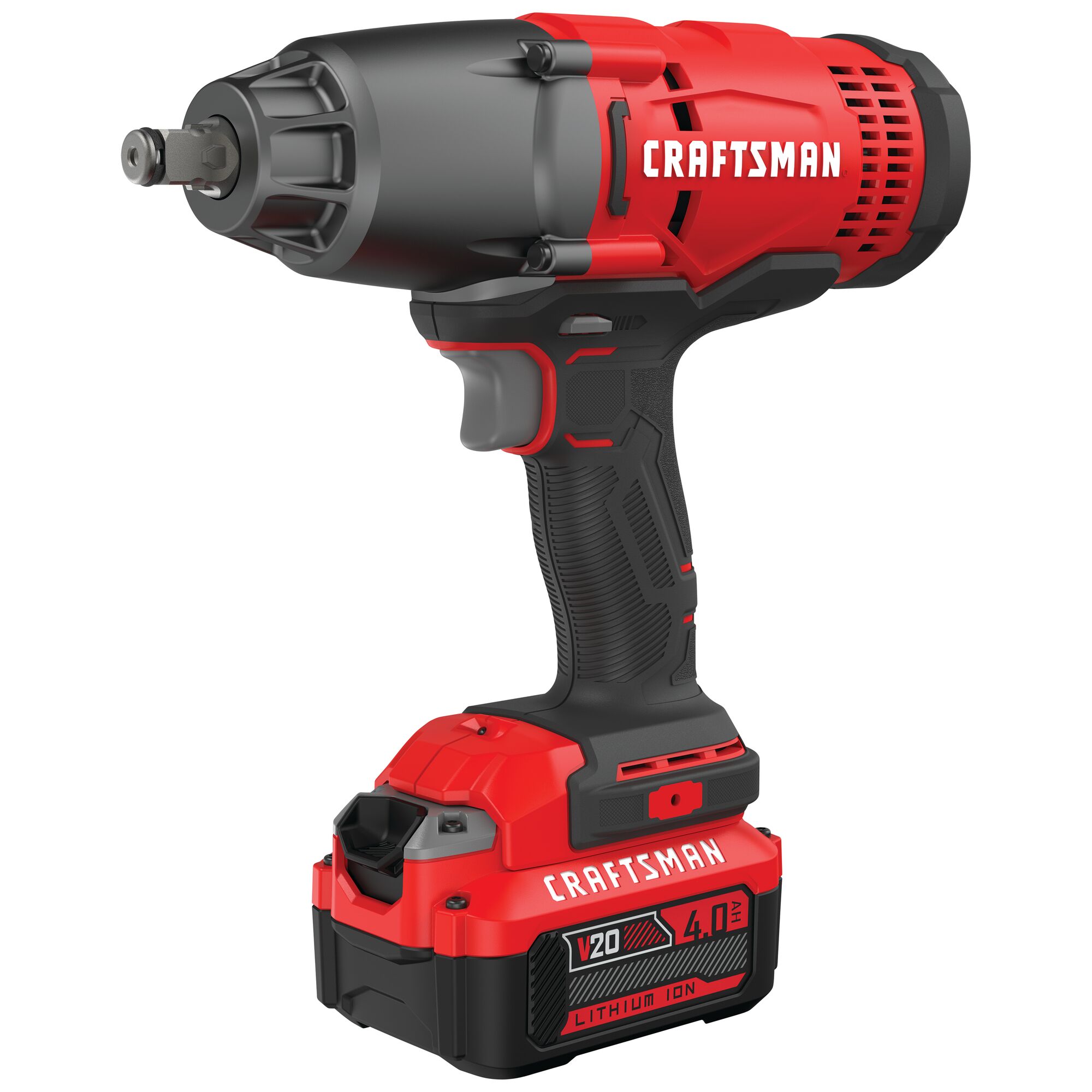 CRAFTSMAN V20 20-volt Max Variable 1/2-in Drive Cordless Impact Wrench (Battery Included) CMCF900M1 Sansujyuku sansujyuku.com