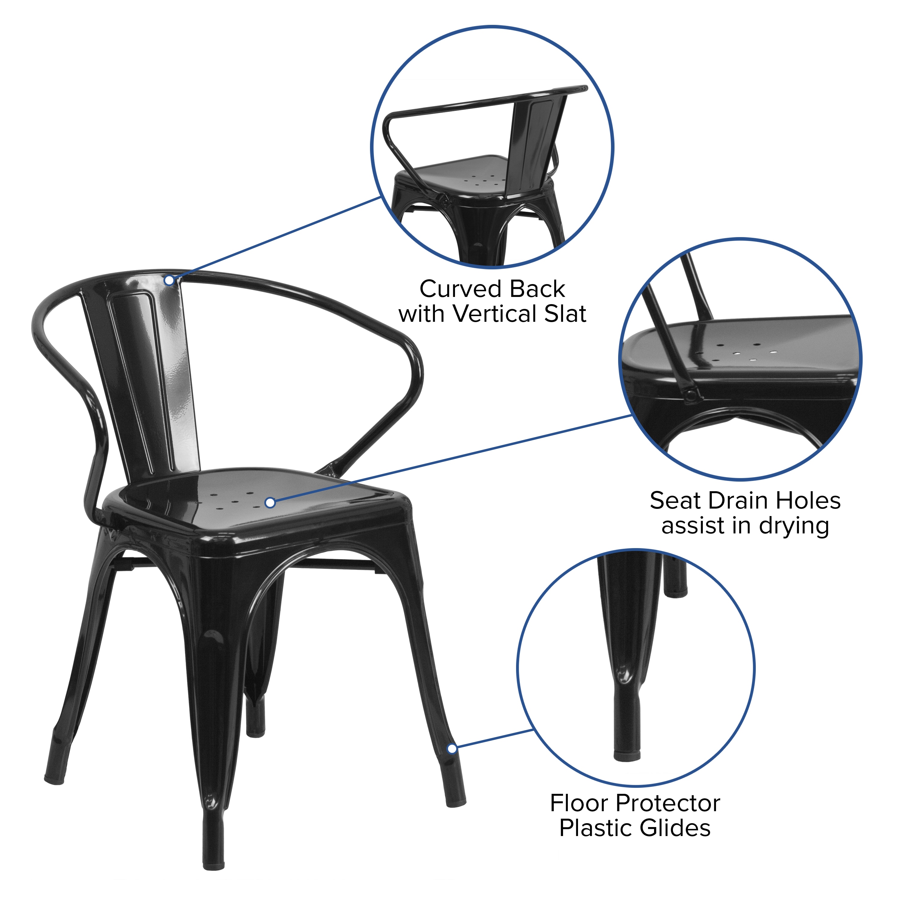 Flash Furniture 889142002765 Dining-Chairs - View #3