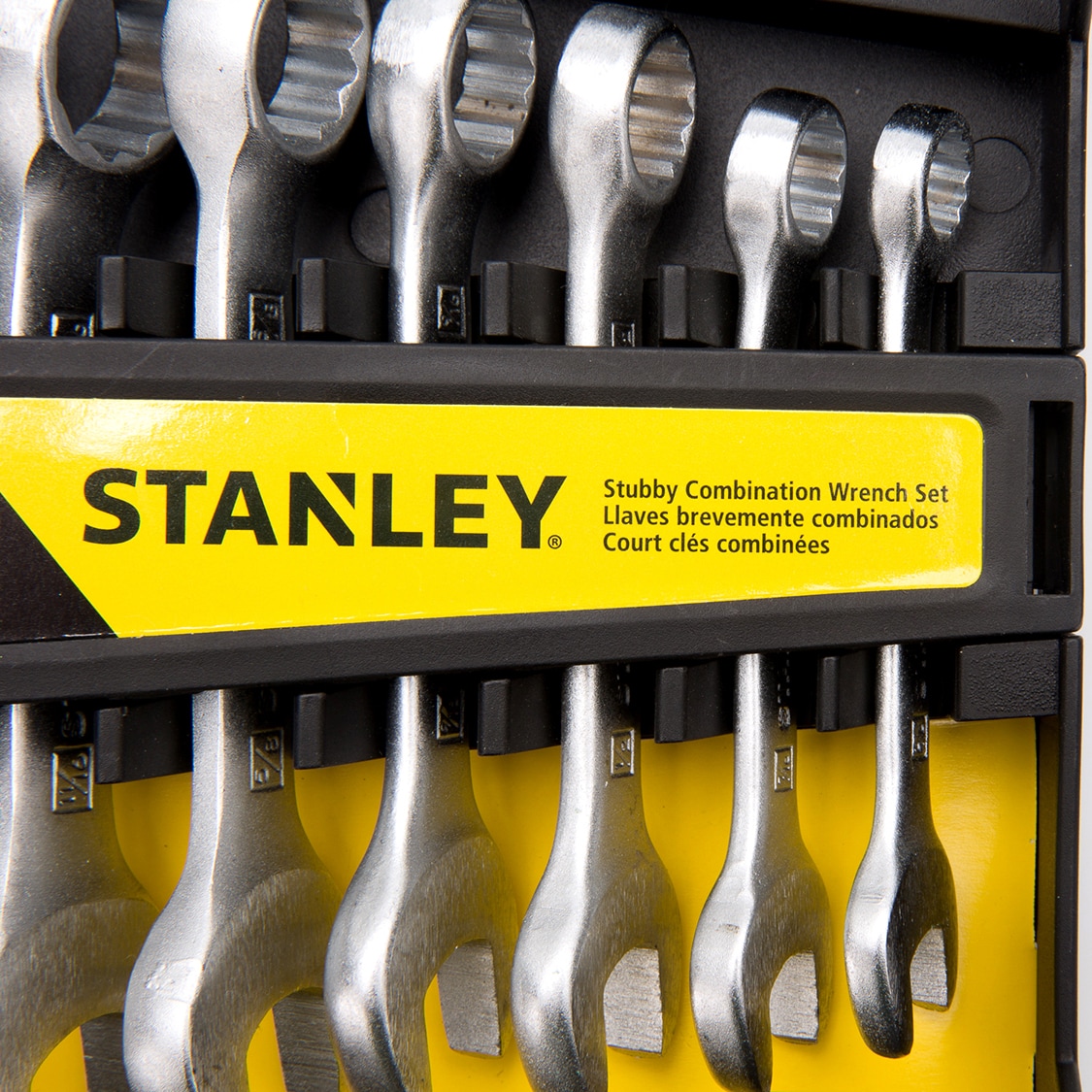 Stanley 7-Piece 12-Point Standard (SAE) Standard Combination Wrench Set at