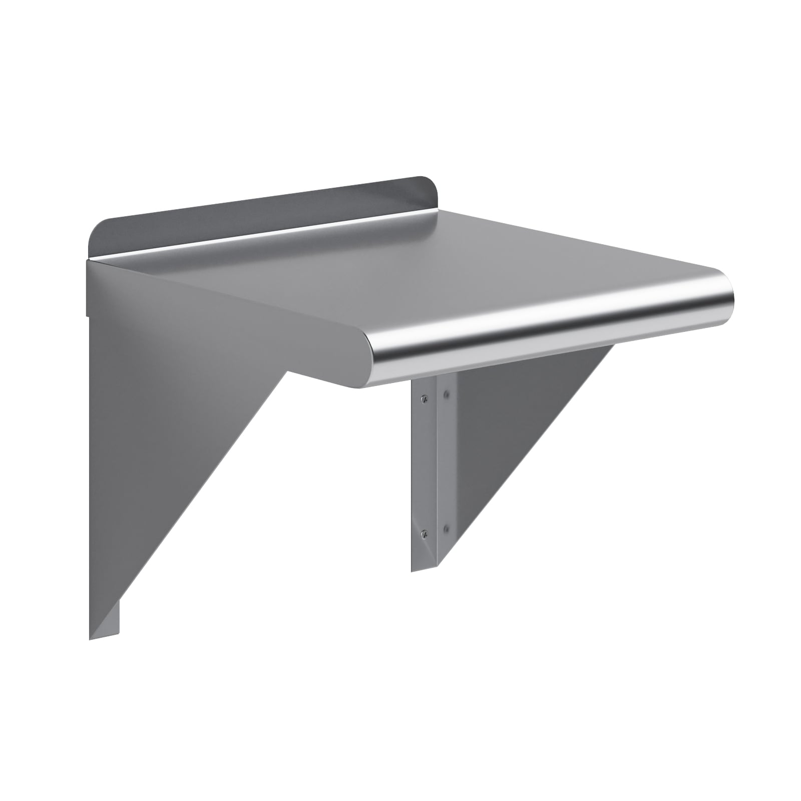Amgood 12 in. x 12 in. Stainless Steel Wall Shelf
