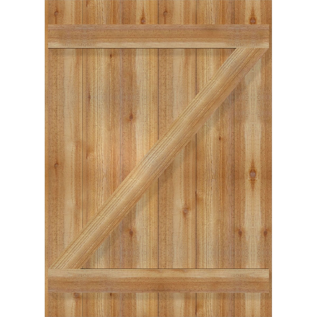 Ekena Millwork RBJ06Z32X045RWR Exterior-Shutters - View #5