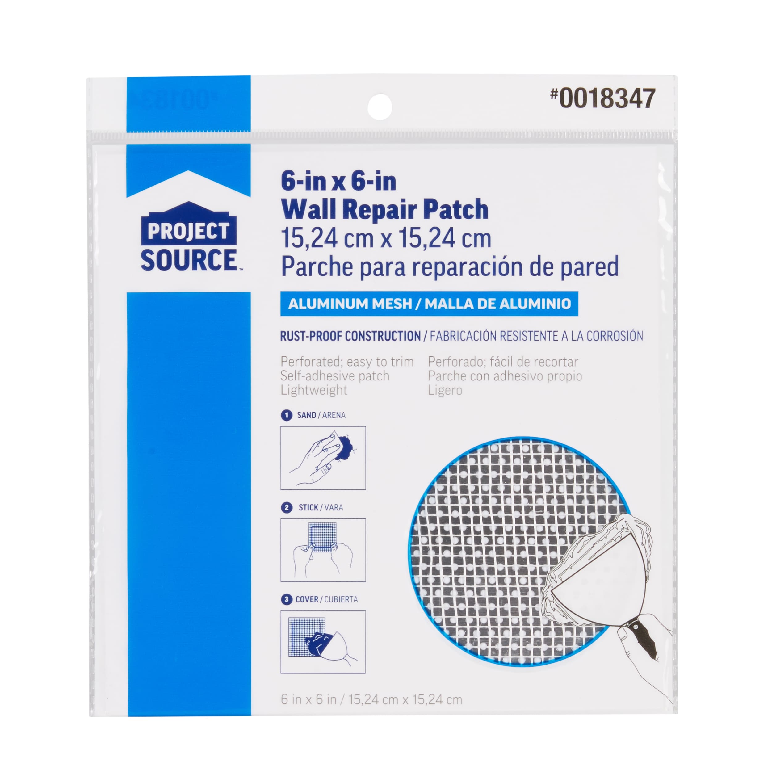 Pro-Fix Self-Adhesive Down Jacket Repair Patches - Silver 