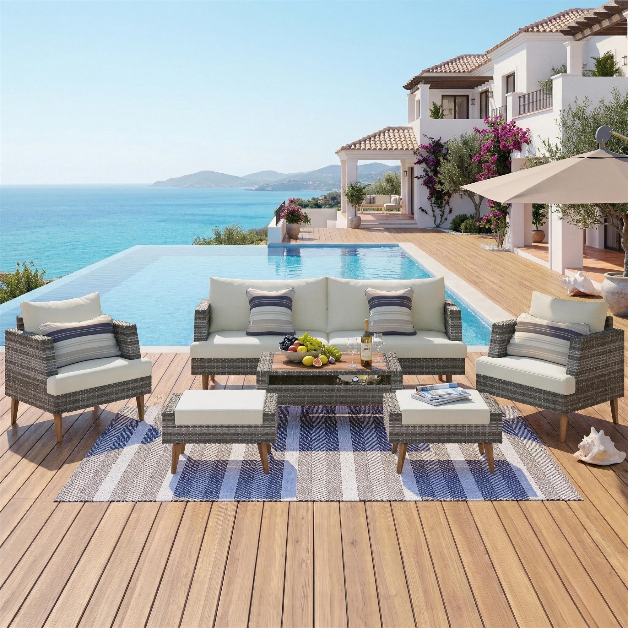 BABOOM BOM-0006AAD-OR Patio-Conversation-Sets - View #3