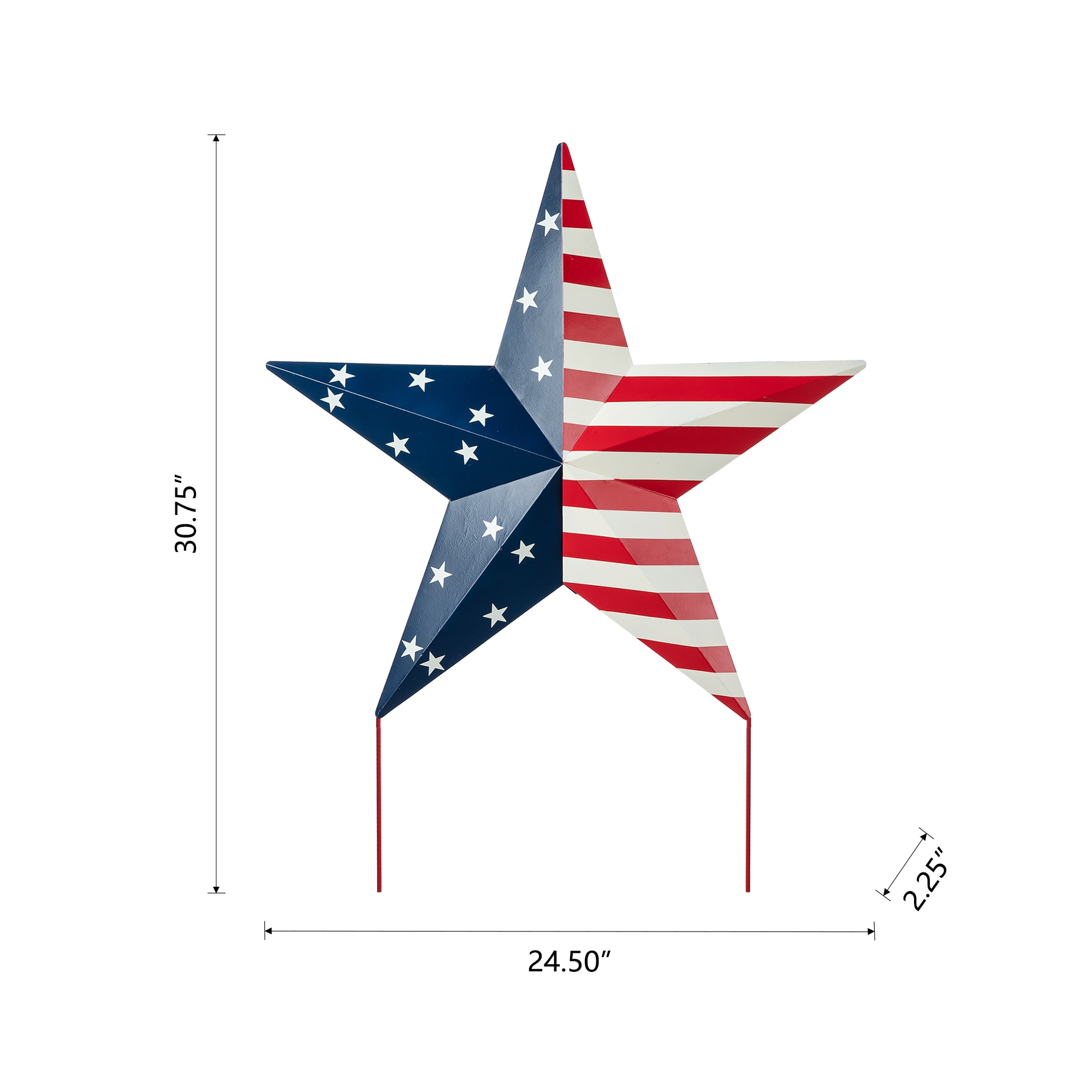 Glitzhome 2027300001 Indoor-Fourth-Of-July-Decorations - View #5