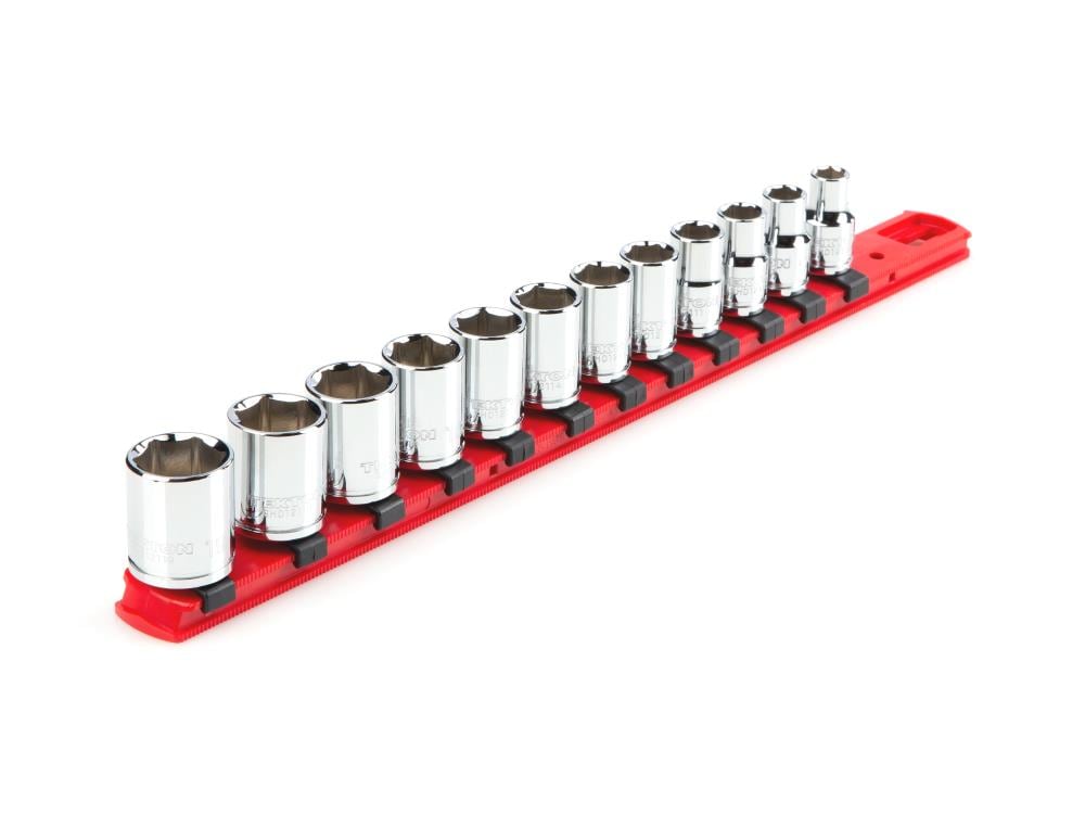 TEKTON 12-Piece Metric 3/8-in Drive 6-point Set Intermediate Socket Set ...