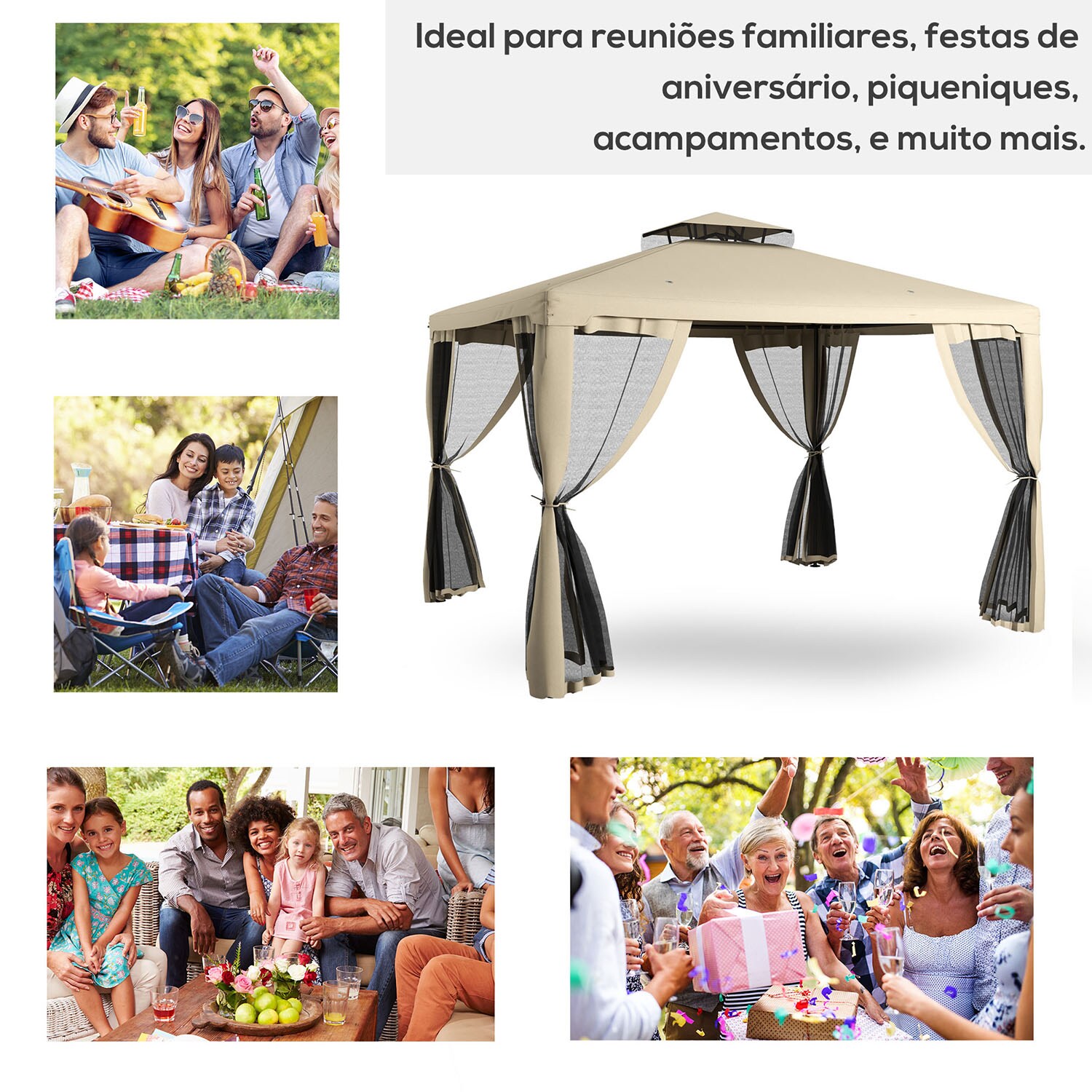GZMR GZ-W2225P258 Wood-Resin-Gazebos - View #7