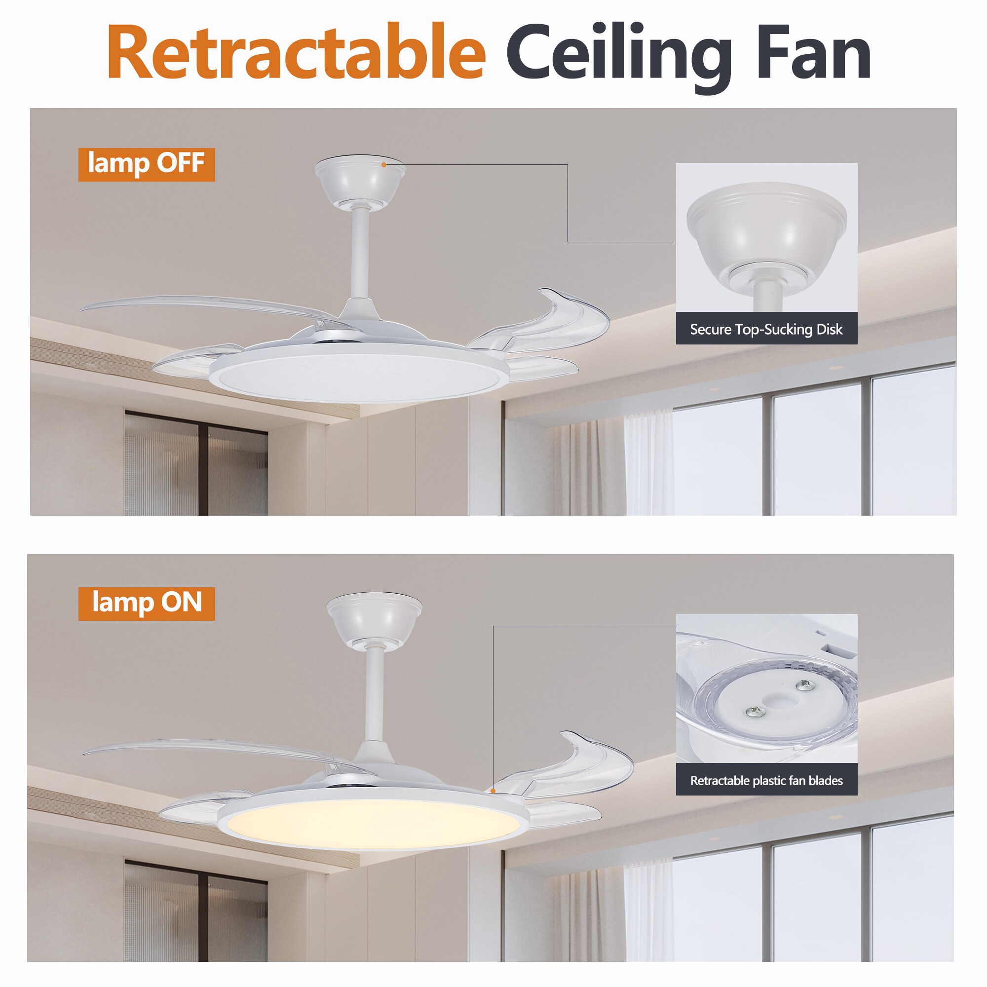 Afoxsos LAF0310C68 Ceiling-Fans - View #3