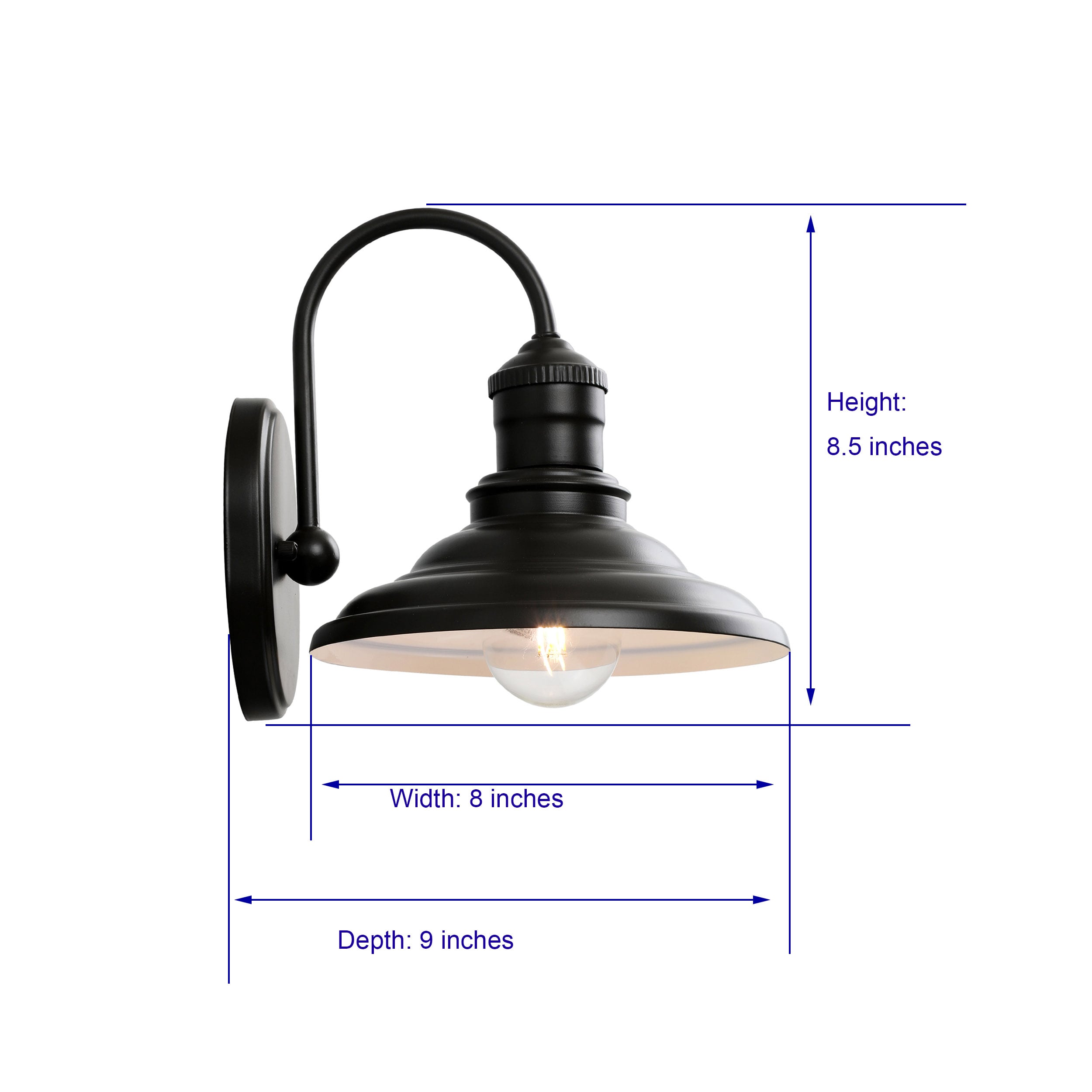 allen + roth Hainsbrook 26.12-in 3-Light Antique Bronze Coastal Vanity  Light in the Vanity Lights department at