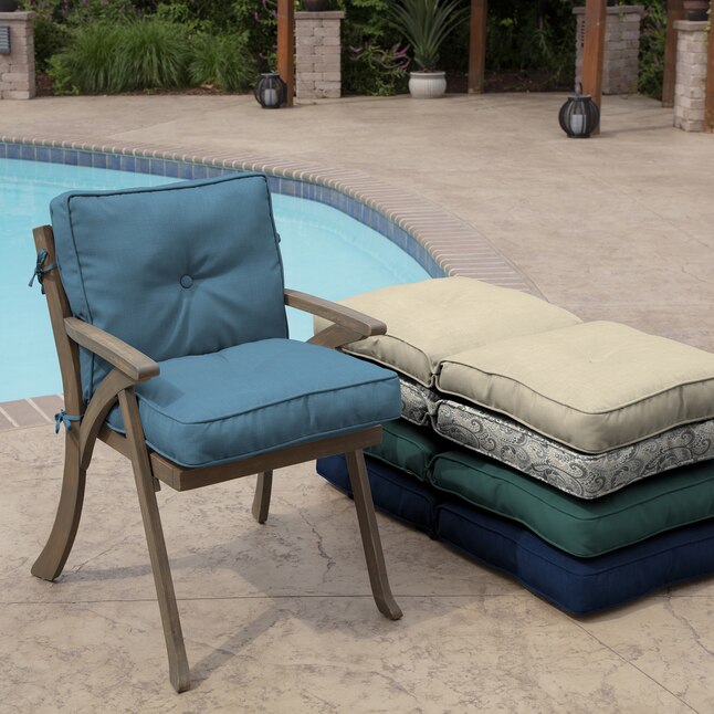 Arden Selections PolyFill 20 in X 21 in French Blue Texture Patio Chair arden-selections-polyfill-20-in-x-21-in-french-blue-texture-patio-chair