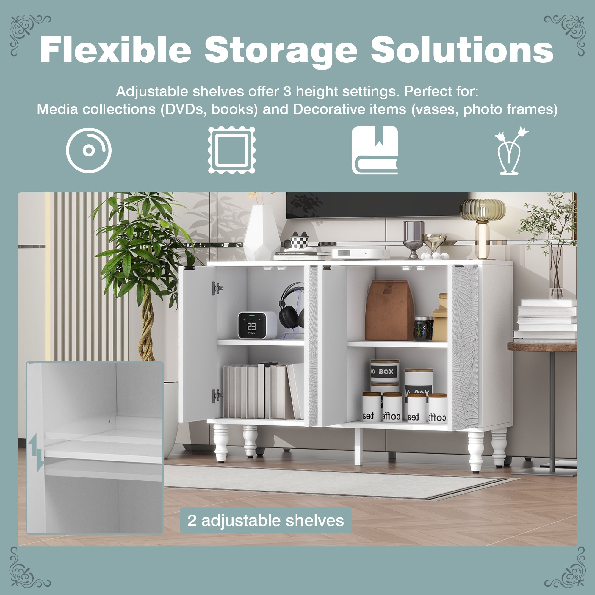 ModernLuxe L3P-N724P233372K Gaming-Storage - View #4