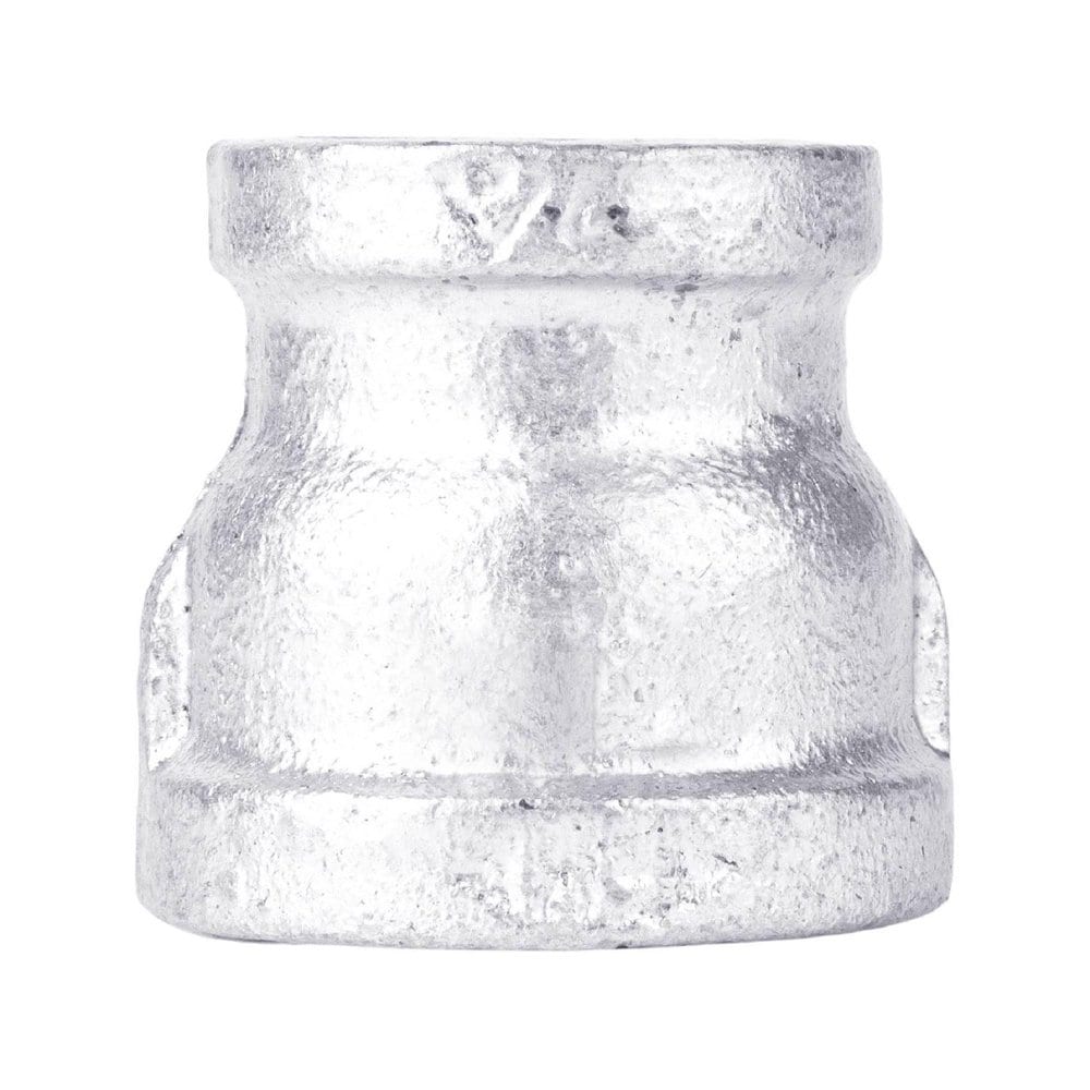 STZ  Industries 2 1/2 in. FIP each X 2 in. D FIP Galvanized Malleable Iron Reducing Coupling