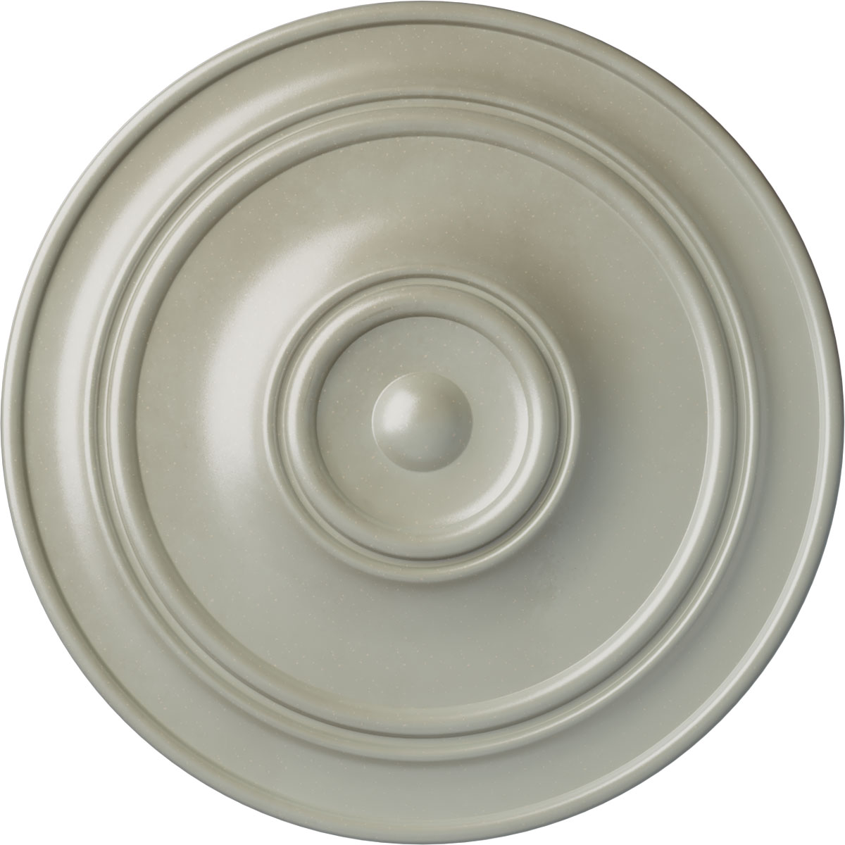 Ekena Millwork CM40CLFCS Small Classic 40.25-in W x 40.25-in L Painted Flash Copper Polyurethane Whole Ceiling Medallion