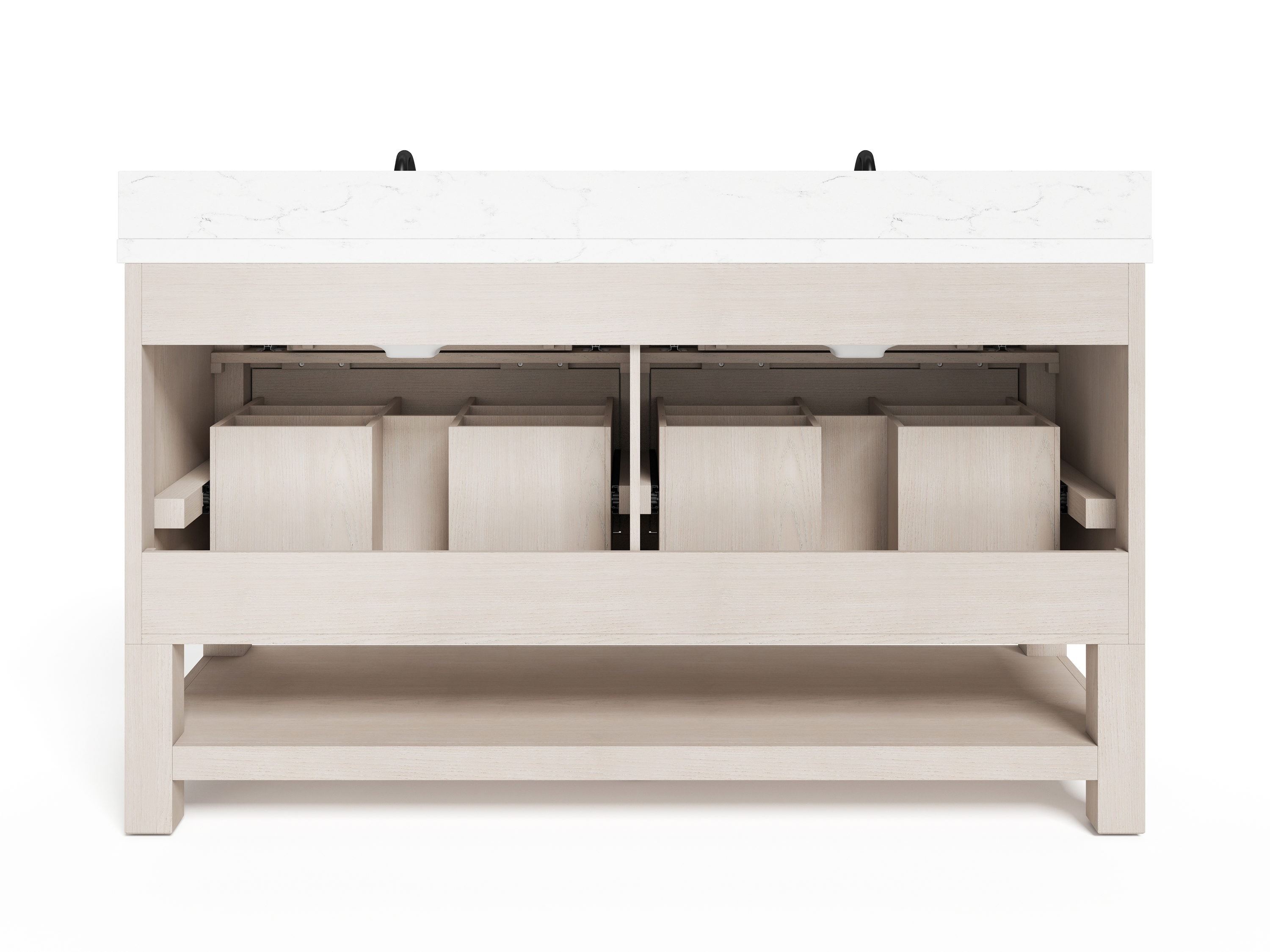 allen + roth WSLW60IFVW Bath-Vanity-Combo - View #9