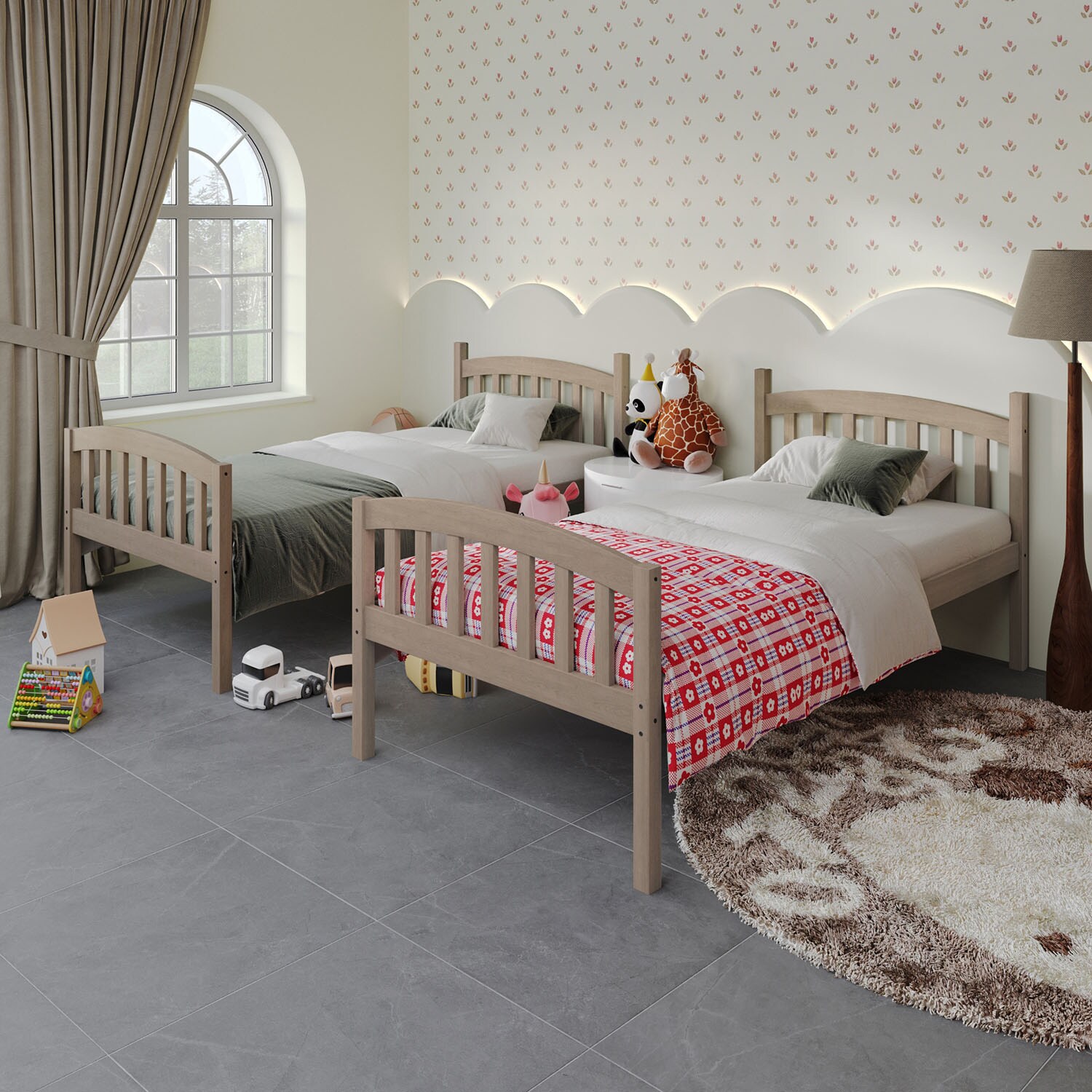 ChaletPosh C215TTBB-AGY-WD Bunk-Beds - View #3