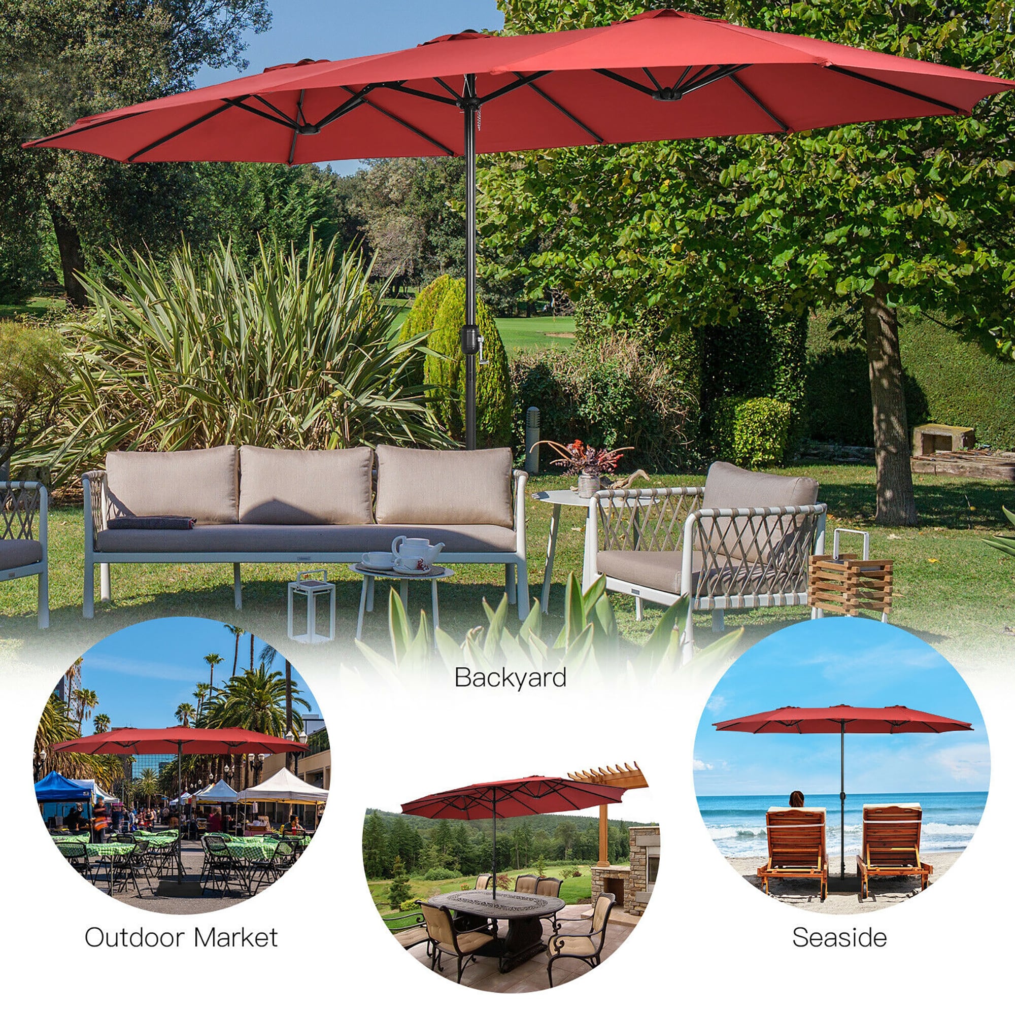 CASAINC FM-002RD Umbrellas-2 - View #7