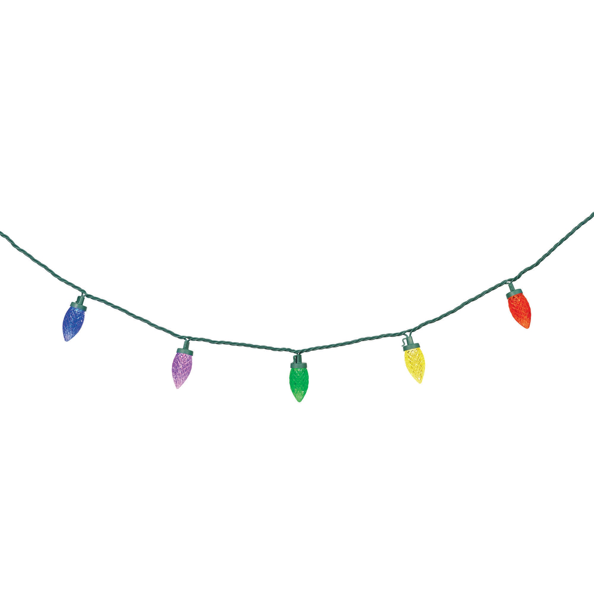 Holiday Living ES72-237L 25 -Count Multicolor LED Plug-In Christmas String Lights