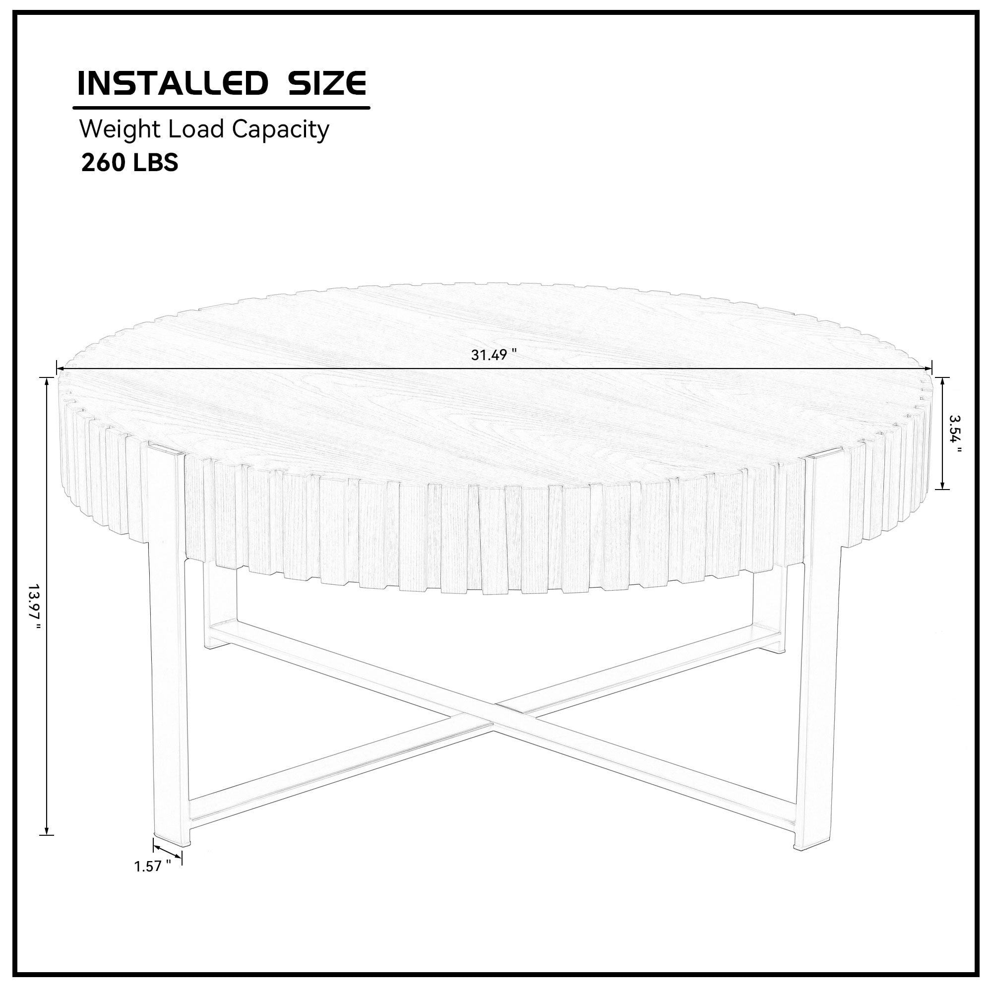 Beedesign DJYC-W2582P167668 Coffee-Tables - View #3