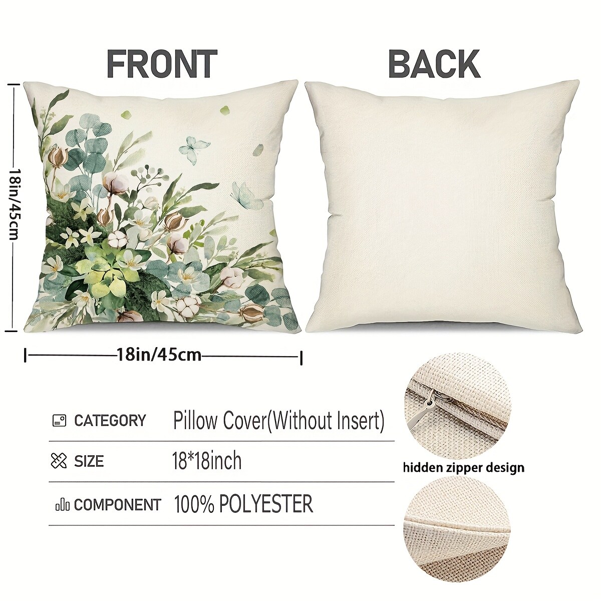 DecorUHome PCGN4P Pillow-Cases - View #3