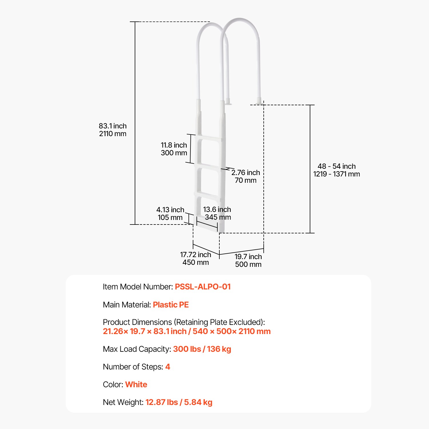 VEVOR SCDXYCTTBGGS07189V0 Pool-Safety-Barrier-Gates - View #7