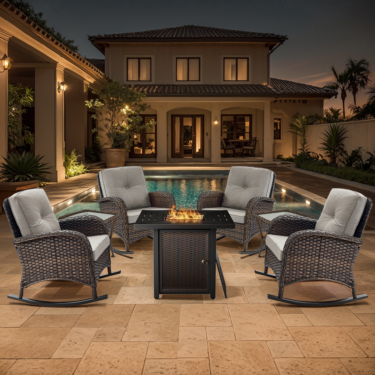 Rilyson FS086X2001-2 Patio-Conversation-Sets - View #3