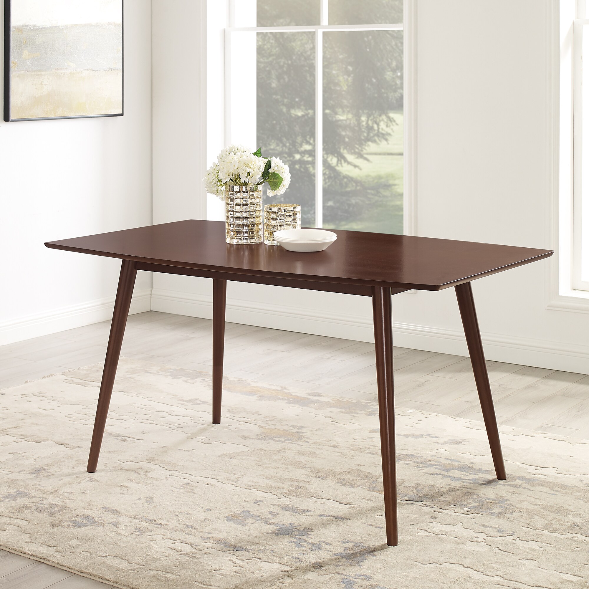 Walker Edison LWW60MCWT Dining-Tables - View #4