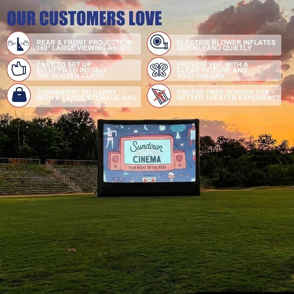 Aoibox LABSOQ7E Inflatable-Movie-Screens - View #3