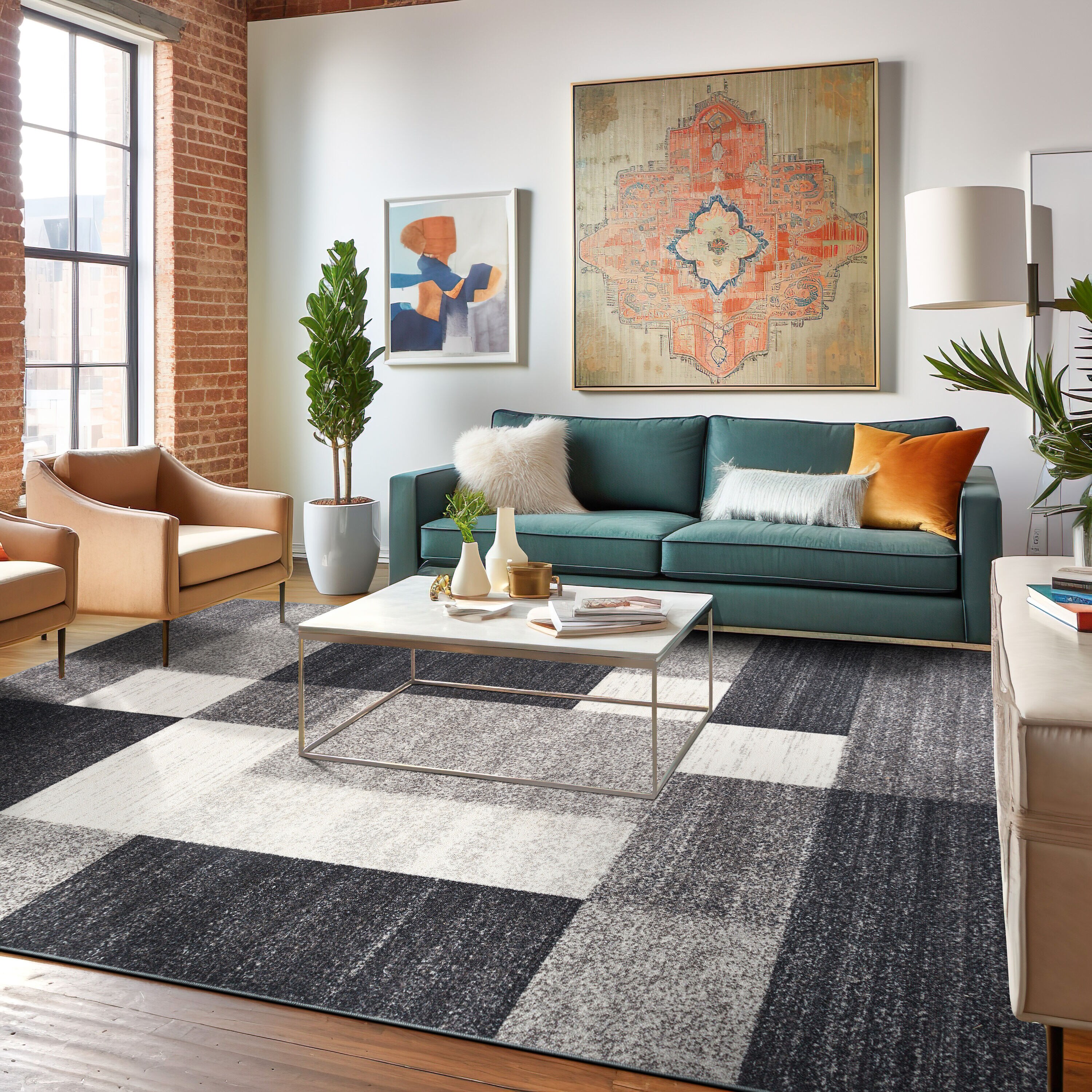 World Rug Gallery 506GRAY6X9 rugs - View #6