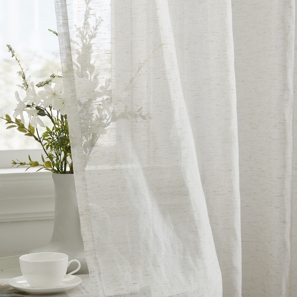 HLC.me SIERA-LN-WHT72 curtains - View #5