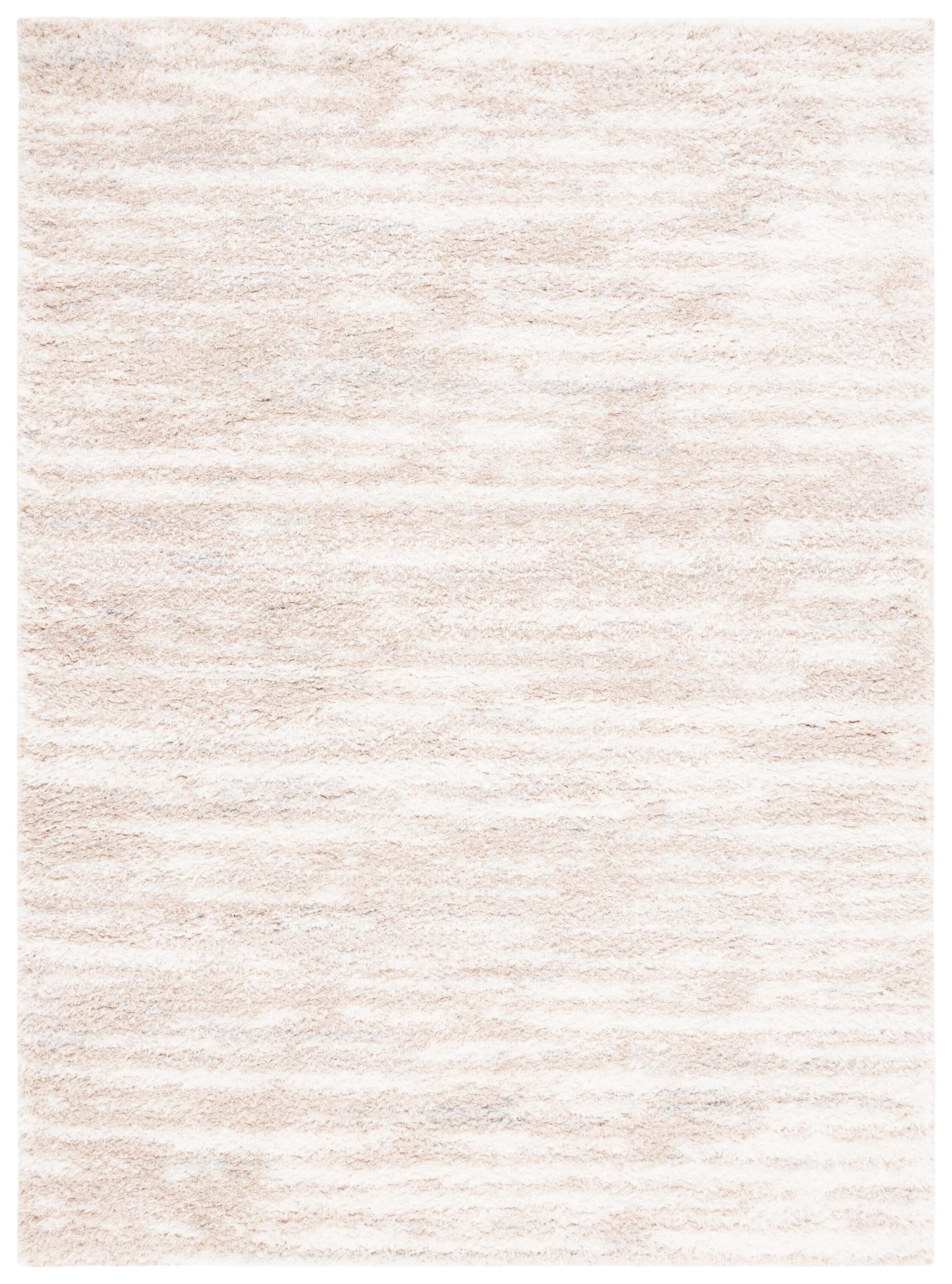 Safavieh LNS554B-9 7 x 7 (ft) Loomed Polyester Beige/Ivory Rectangular Indoor Distressed/Overdyed Mid-Century Modern Area rug