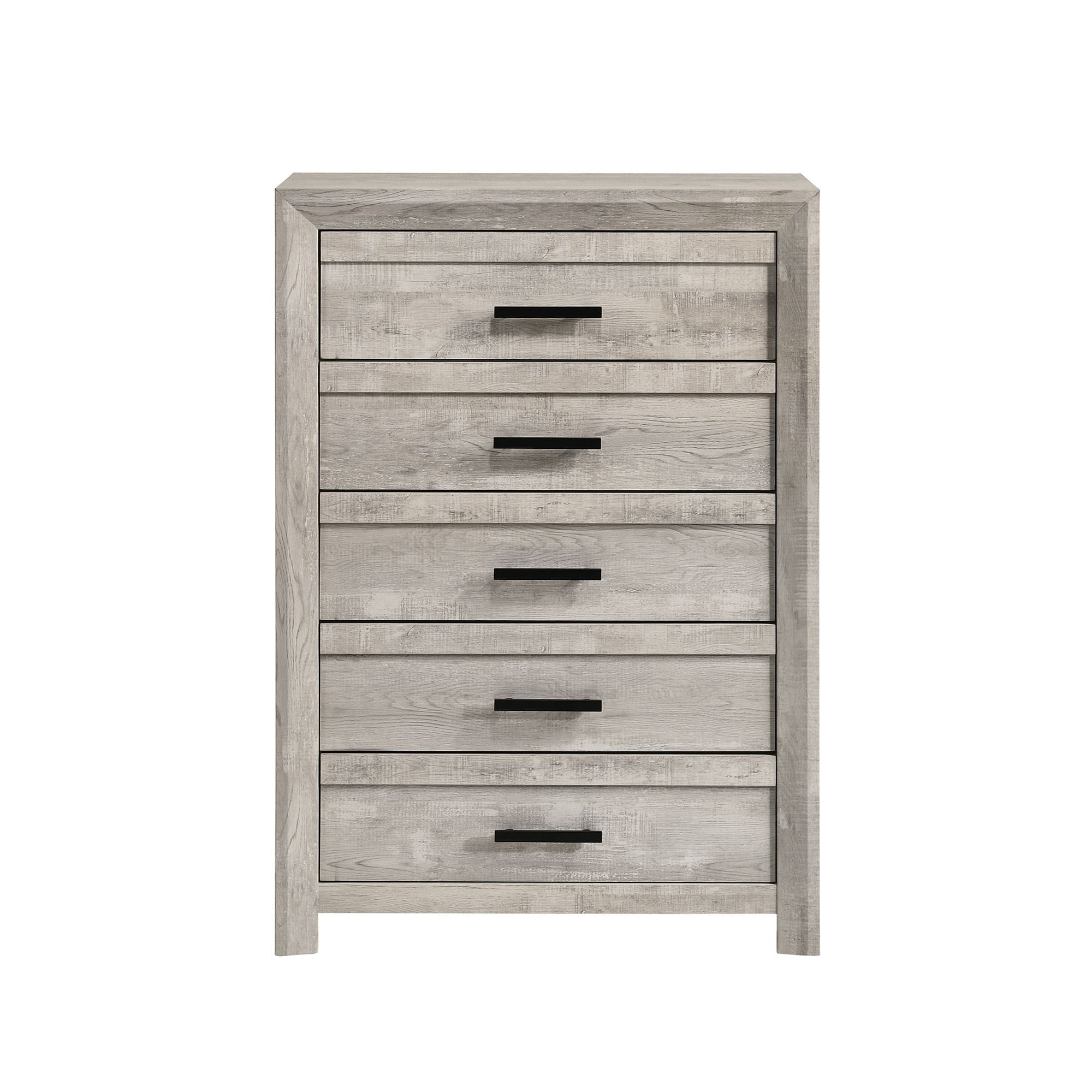 Keely White 5-Drawer Accent Chest | - Picket House Furnishings EL700CH