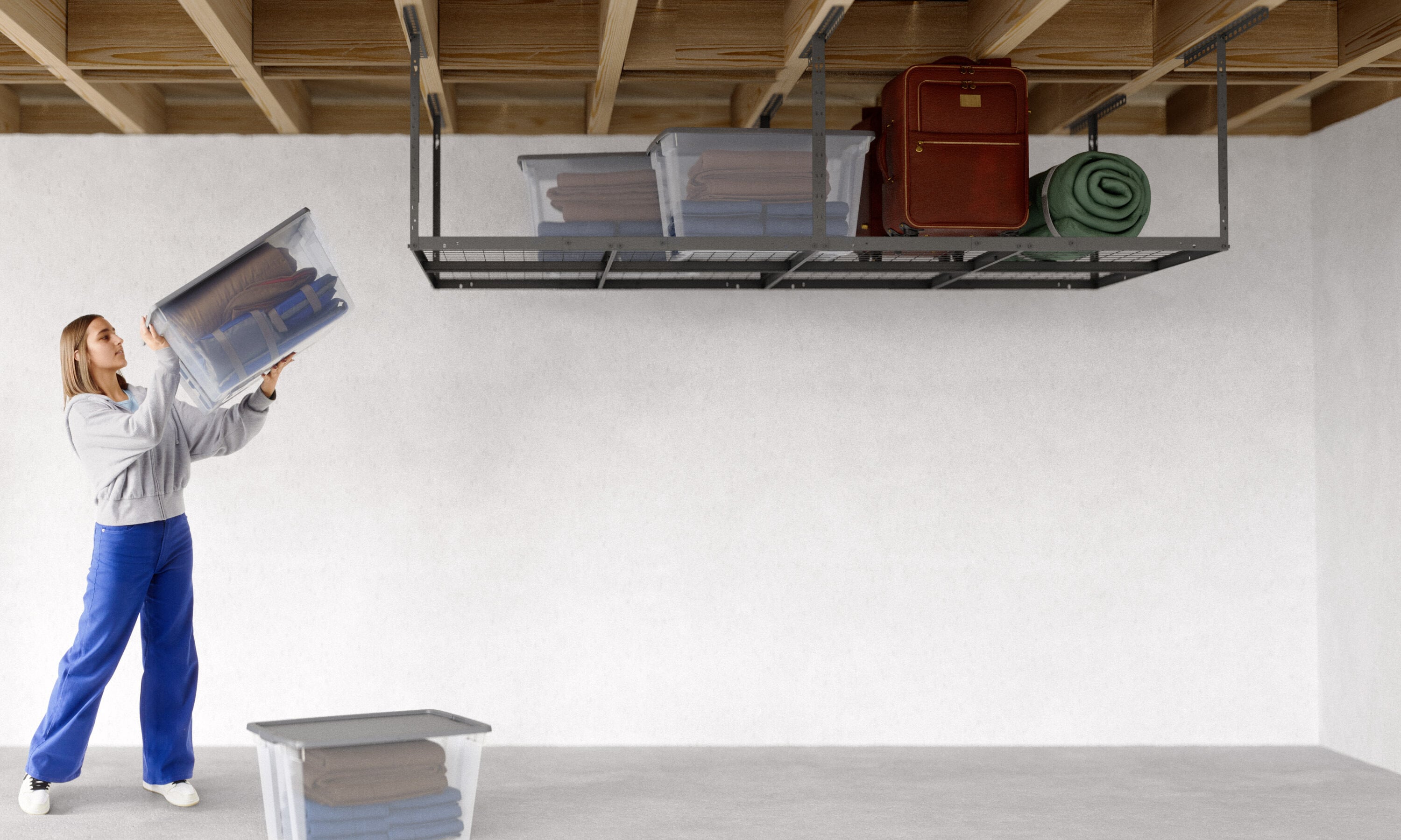 Everest ECR4SMWG Overhead-Garage-Storage - View #8