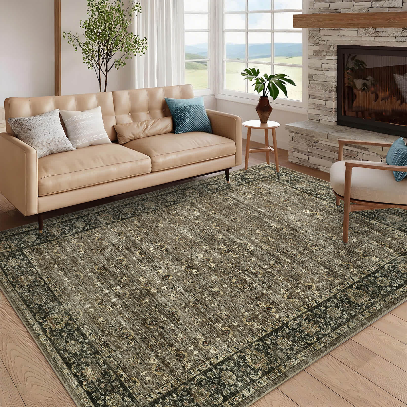 Qeetex SUNNY-PHK-365RLM8B rugs - View #4