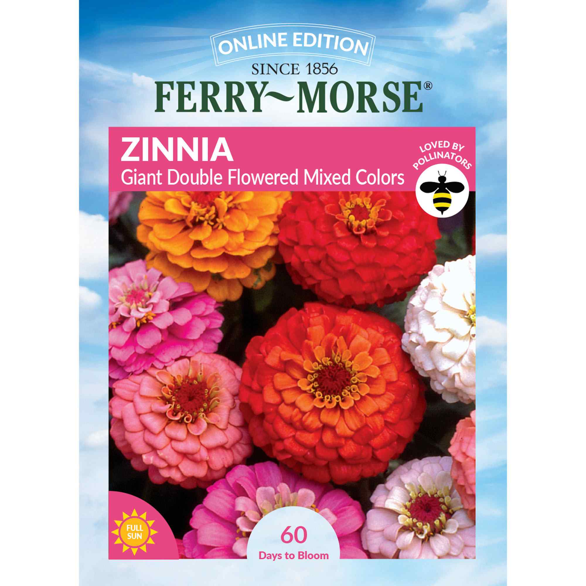 Ferry-Morse LC25.4024 Zinnia Seeds 1 Gram(s)