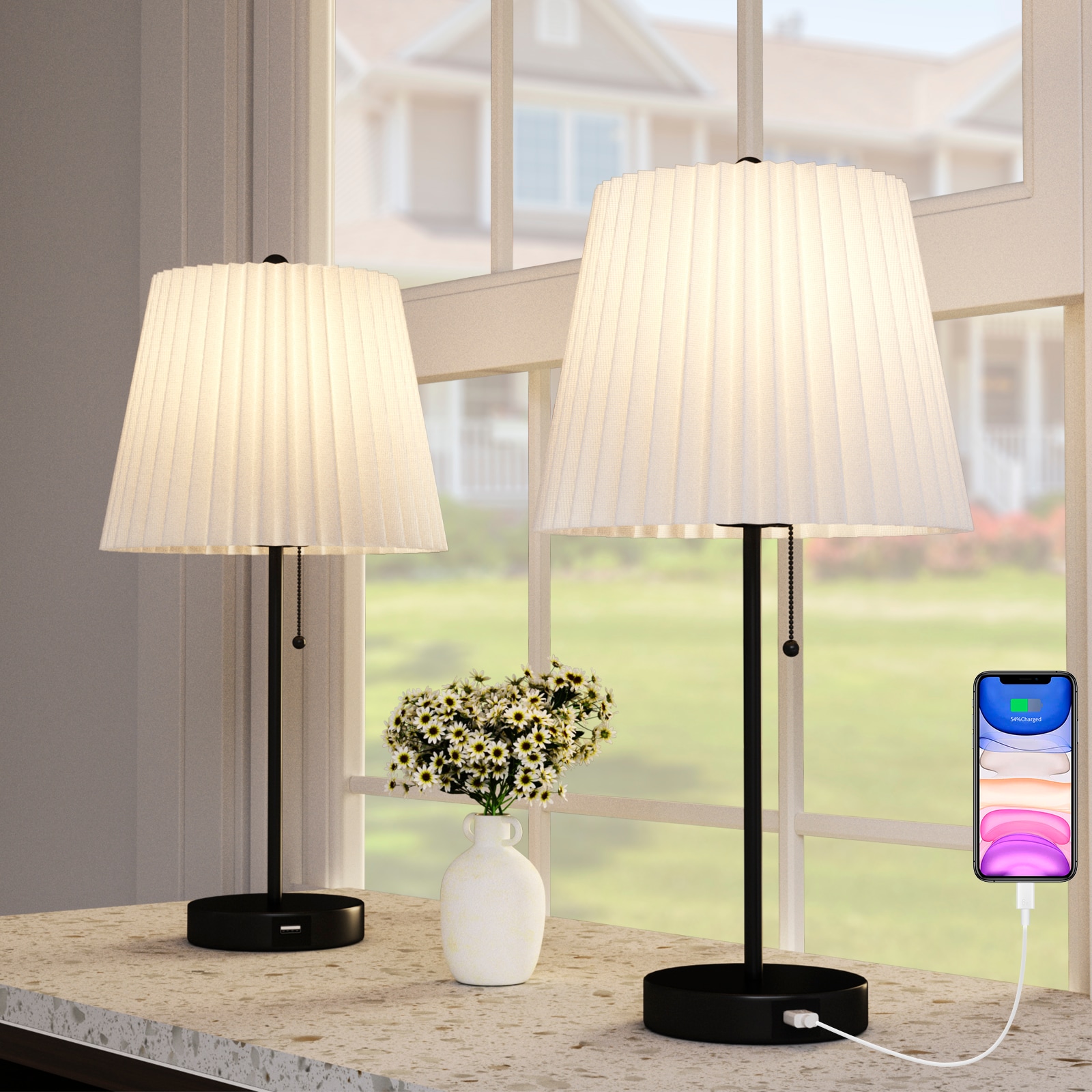 Maxax T230-BK Table-Lamps - View #3