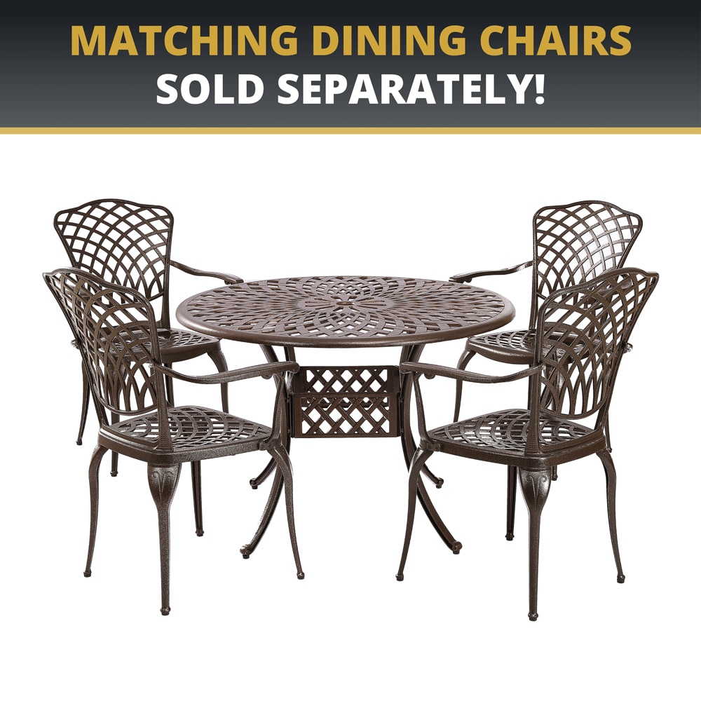 Kinger home cast aluminum deals patio set