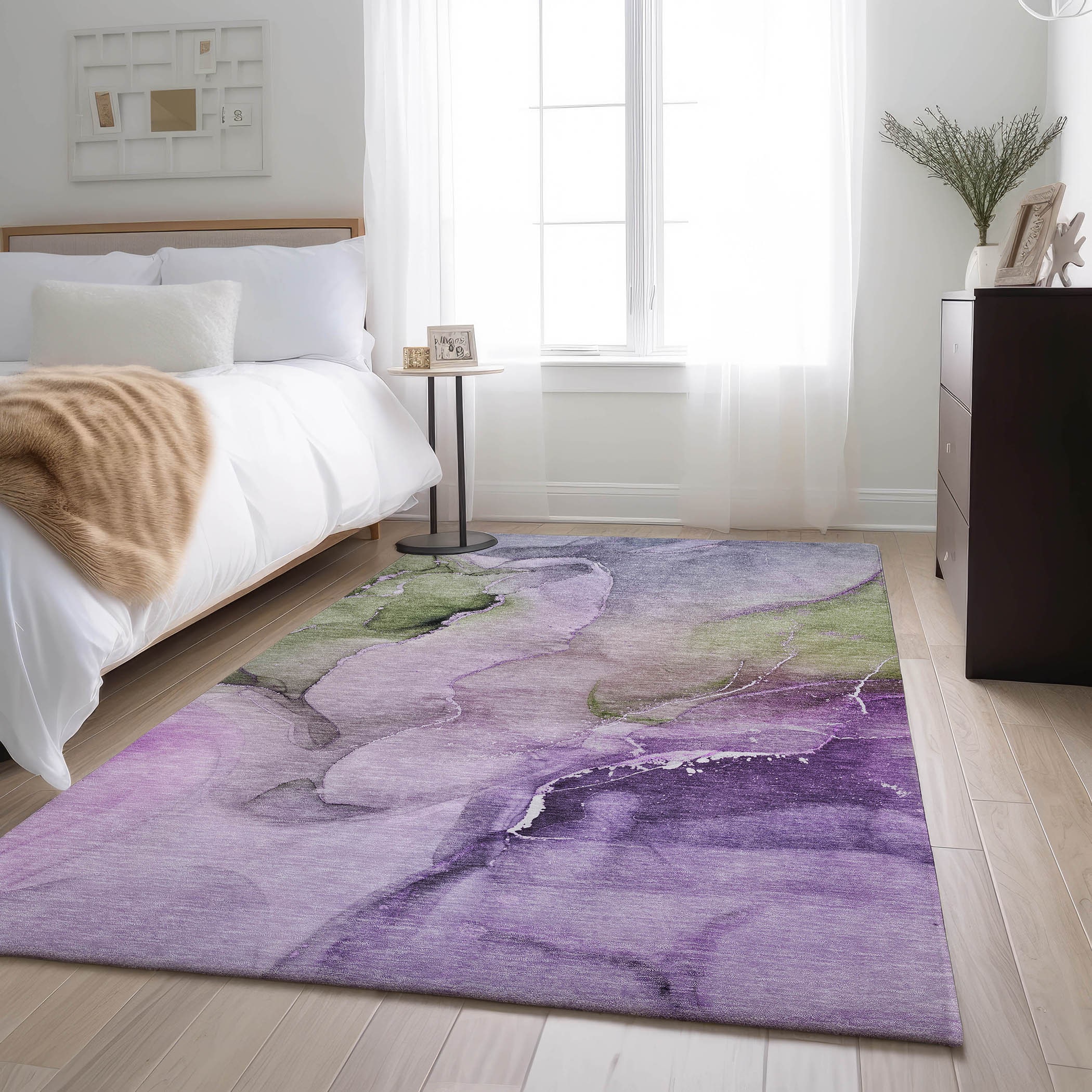 Addison Rugs AMF530CF2X8 Mayfield AMF530CF 2 x 7 (ft) Loomed Polyester Coffee Rectangular Indoor Geometric Machine washable Area rug