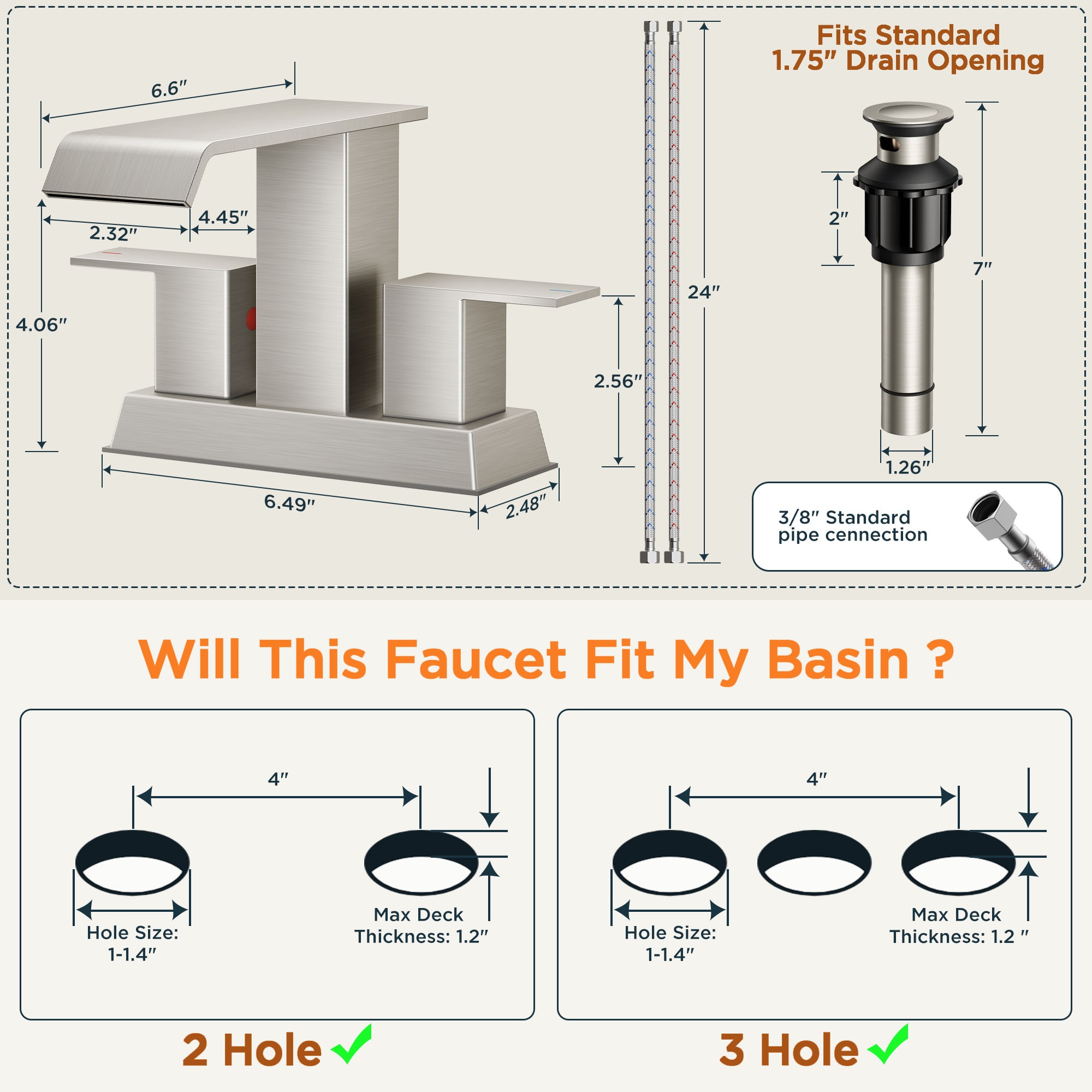 androme A35A6BN Lavatory-Faucets - View #6