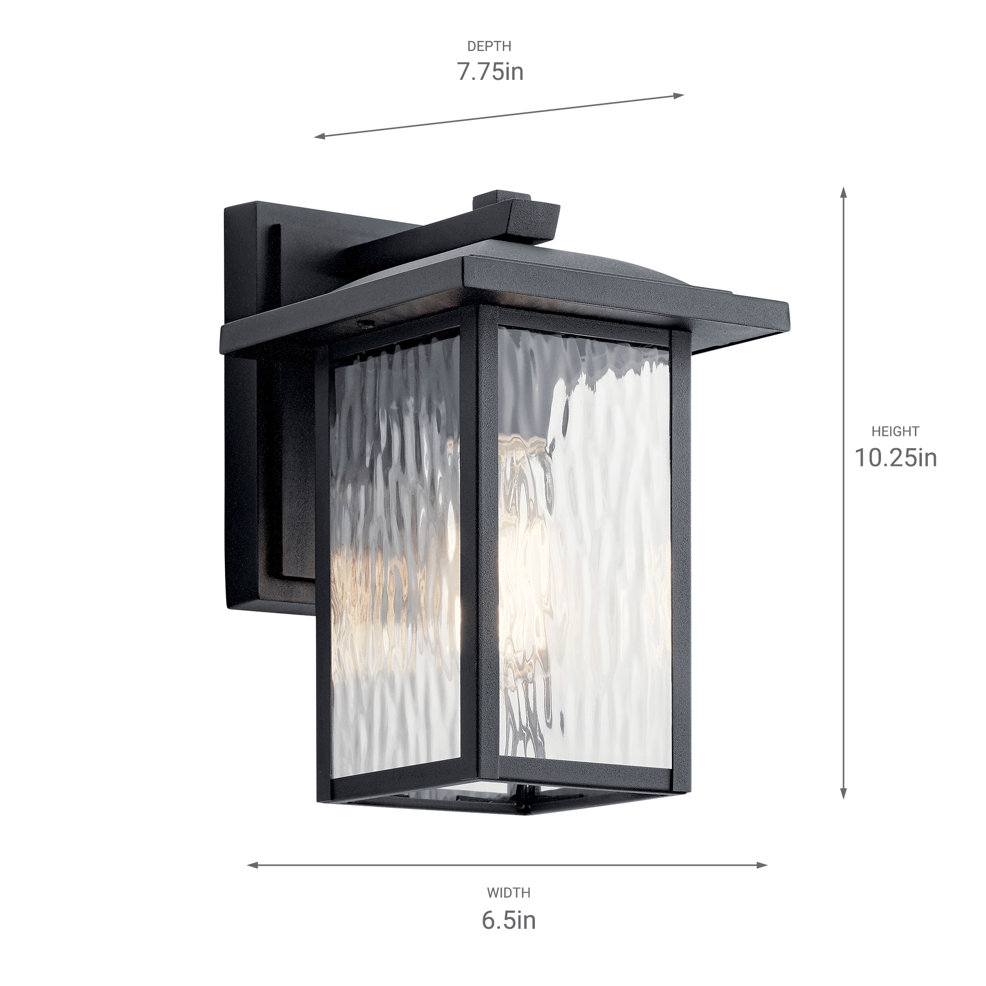 Kichler 49924BKT Outdoor-Wall-Lighting - View #5