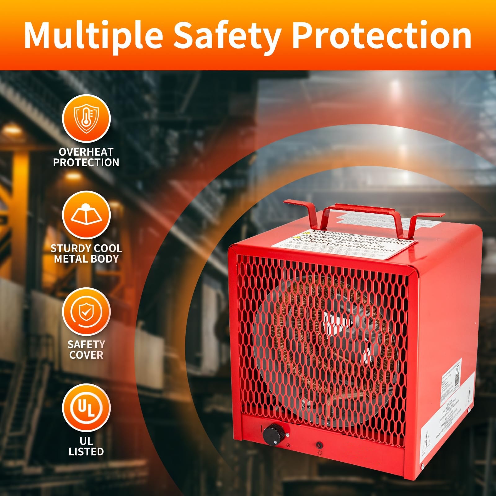 EdenDirect NCBK0408014 Electric-Garage-Heaters - View #3