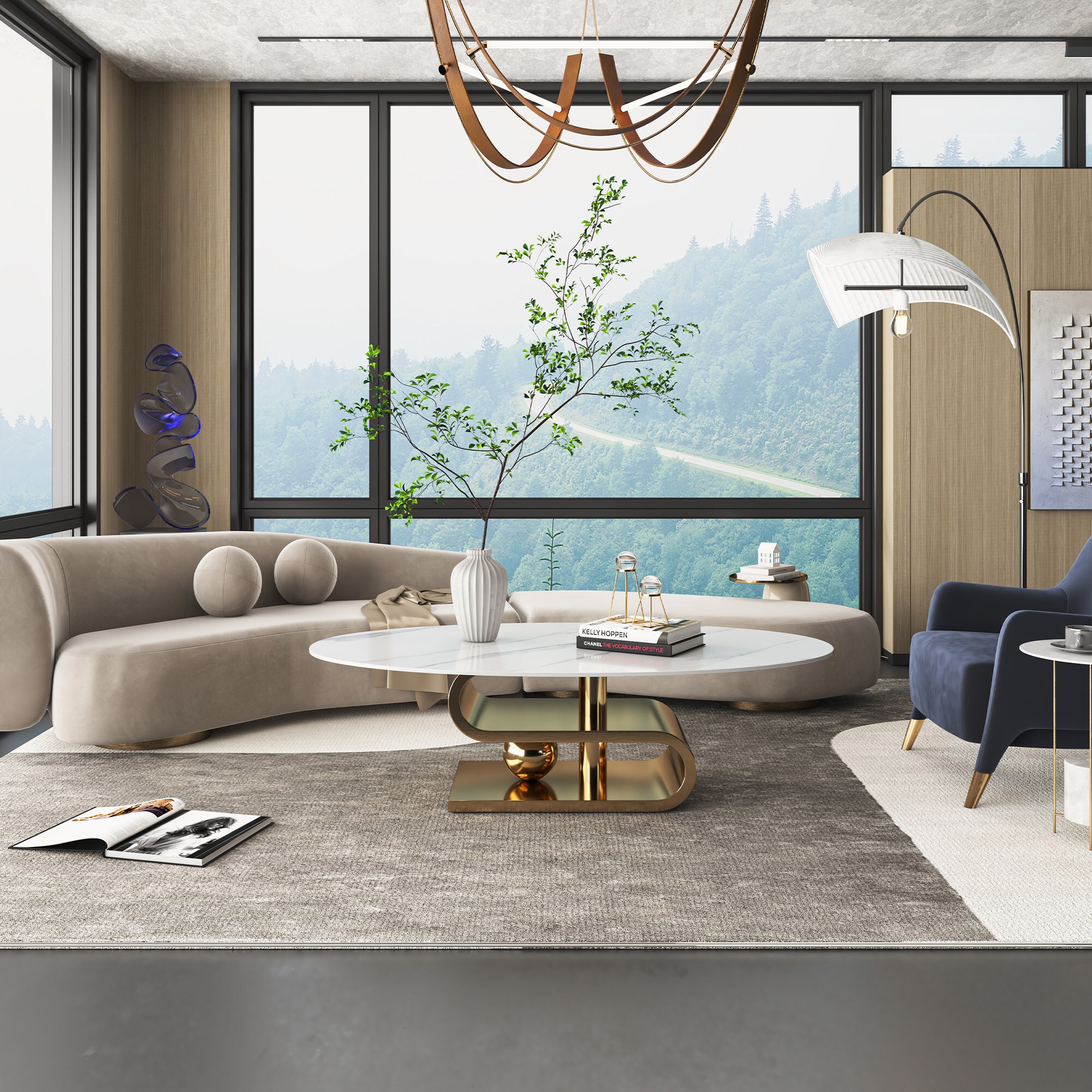 Oizaye WH-SCT-1101 Coffee-Tables - View #6