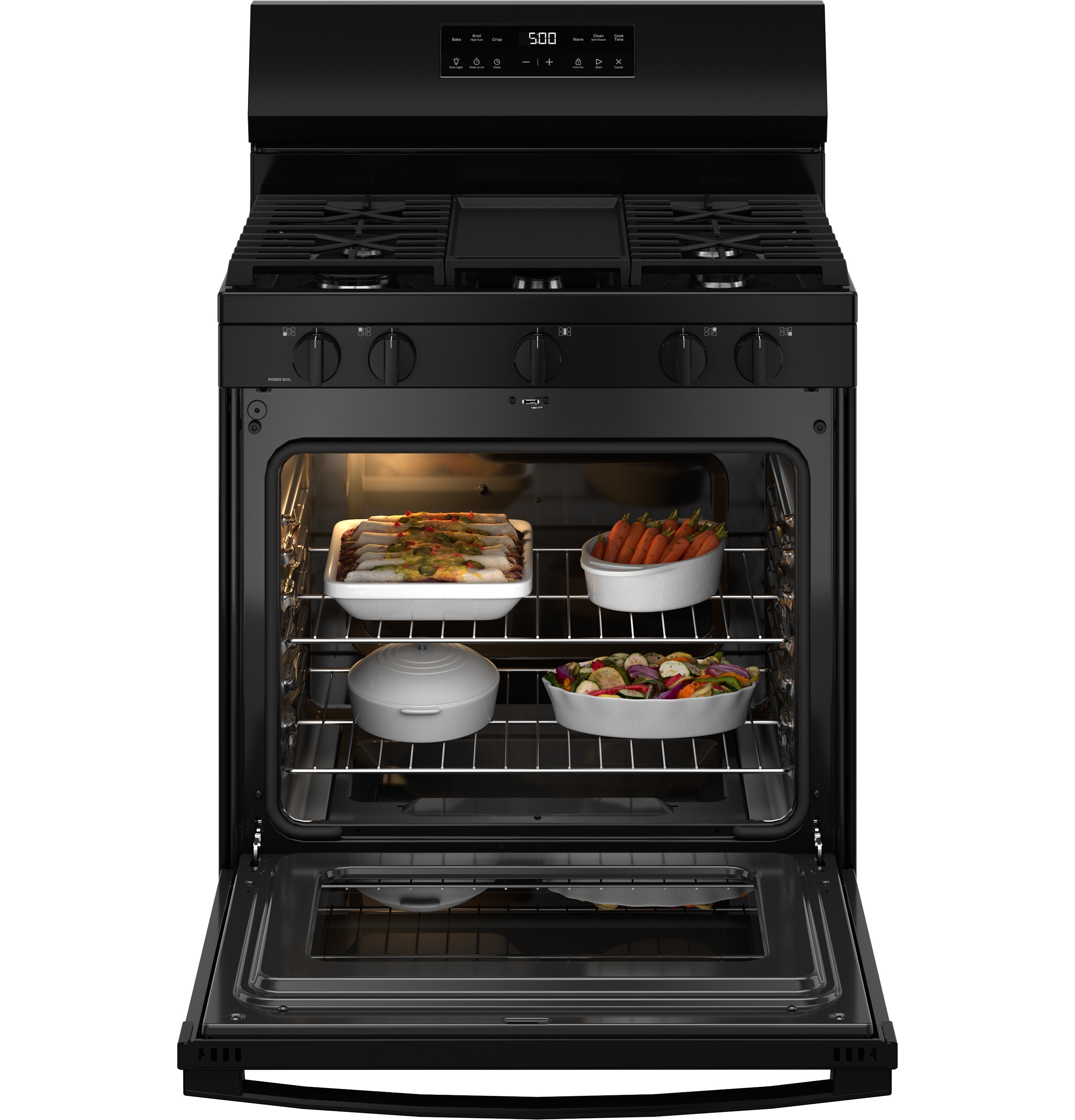 GE GGF500PVBB Freestanding-Gas-Ranges - View #2
