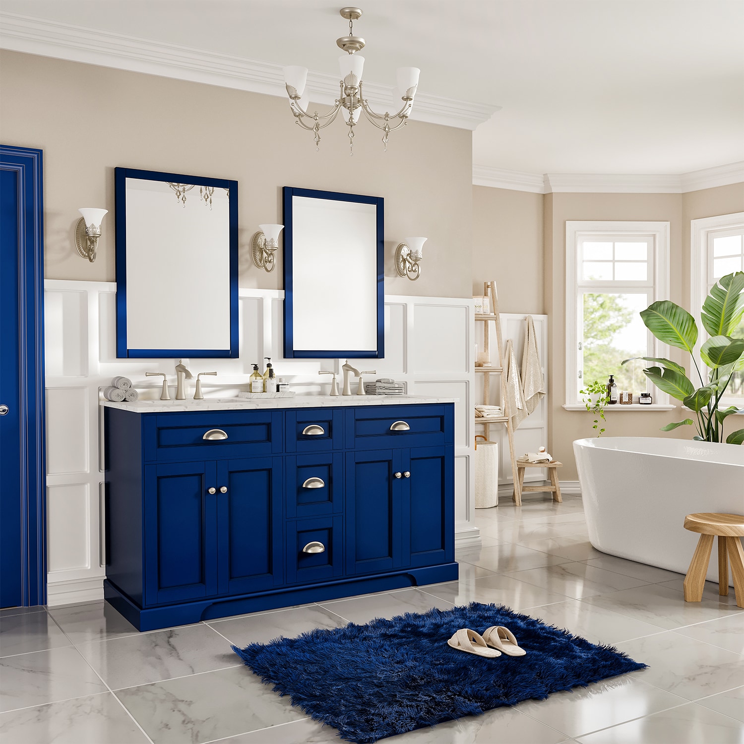 Eviva EVVN666-60BLU Bath-Vanity-Combo - View #7