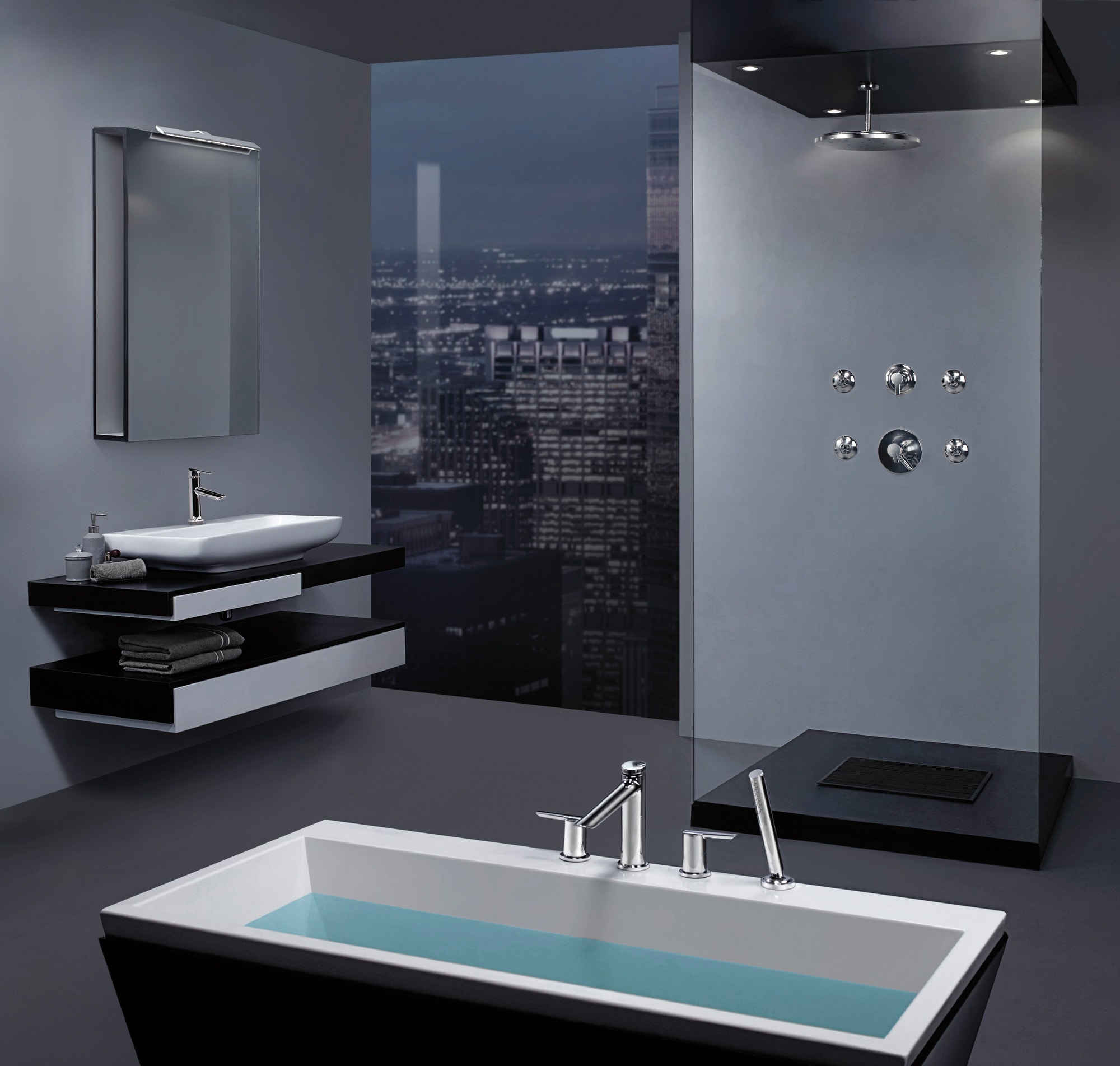 Delta SH5005-CZ Shower-Tub-Jets - View #7