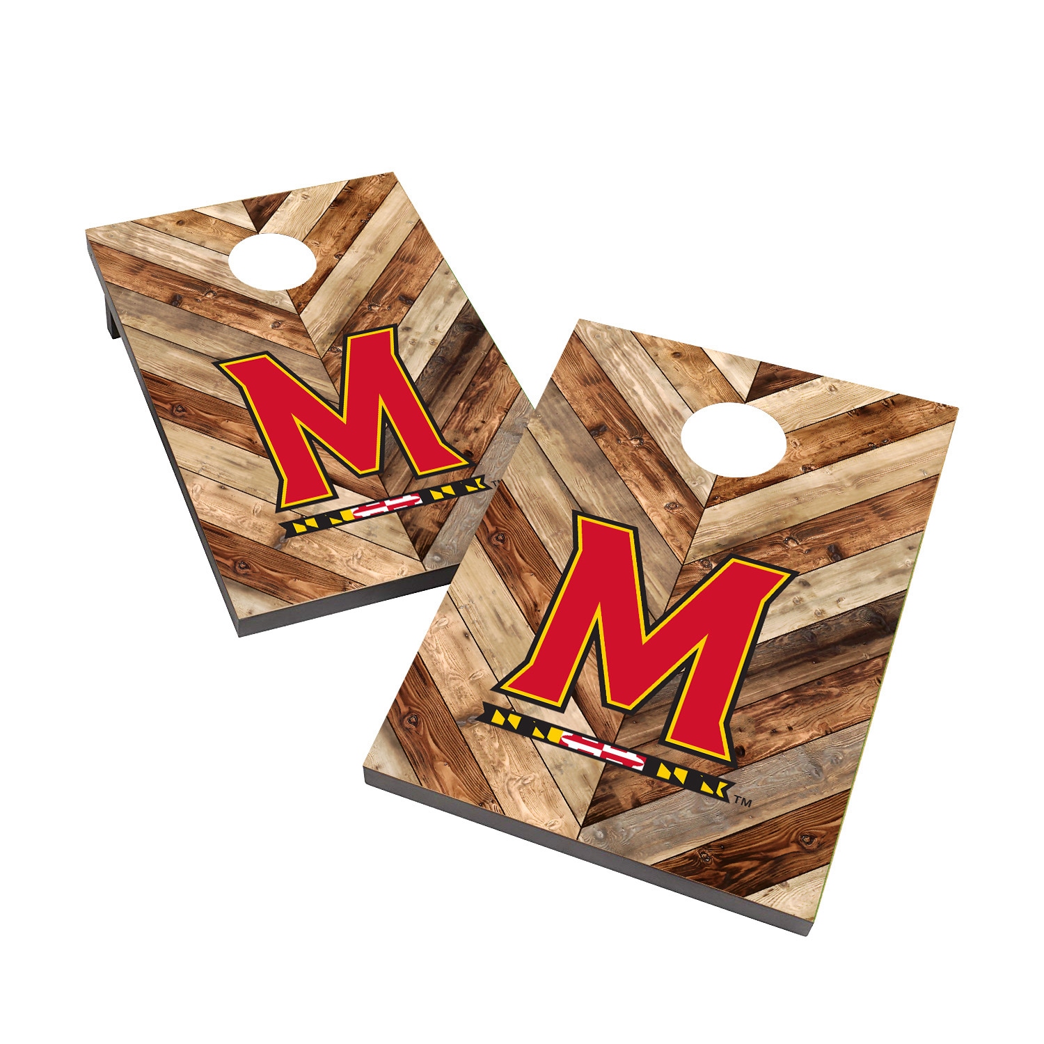 Lids Memphis Tigers 2' x 4' Herringbone Design Cornhole Set