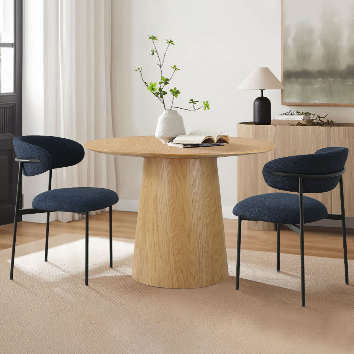 Maison Boucle MERIDA-CHAIR-BLUE8 Dining-Chairs - View #4