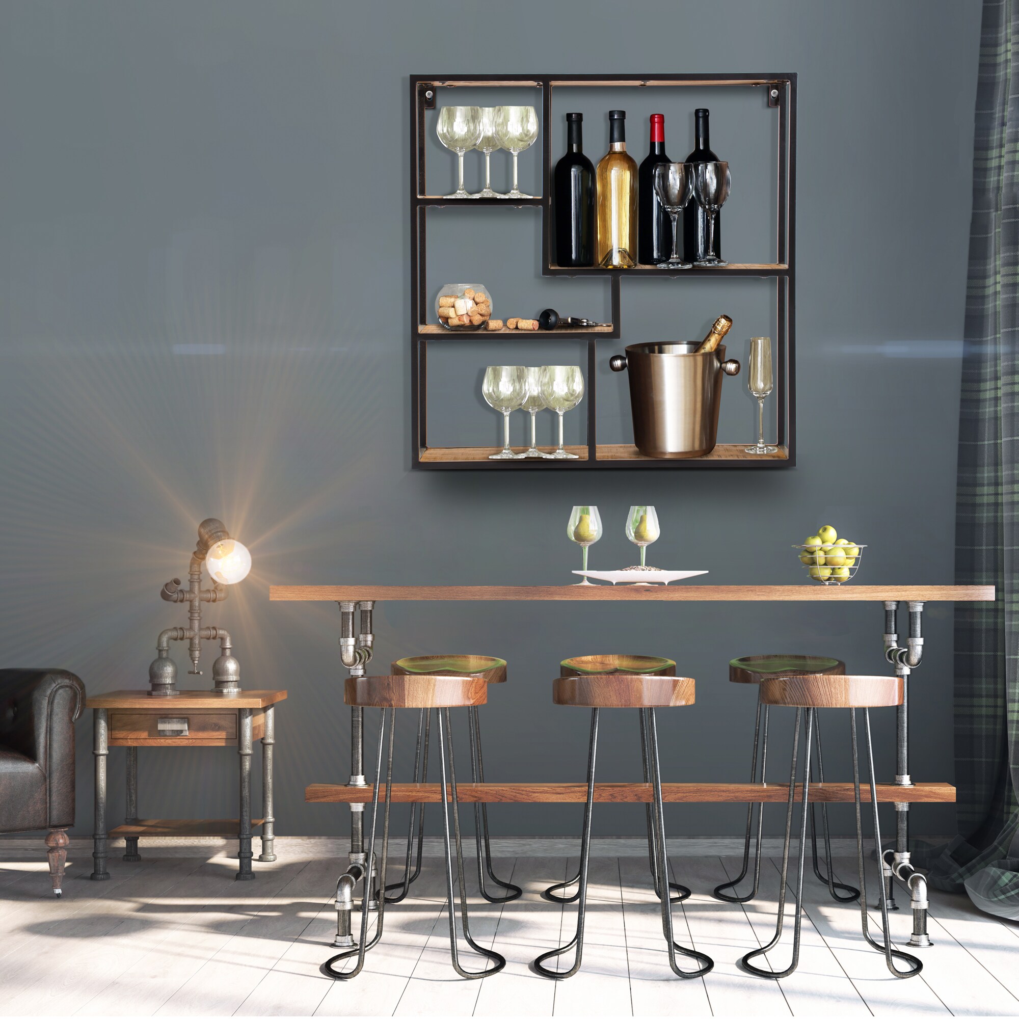 MH LONDON MH-ST-120 Wall-Mounted-Shelving - View #6