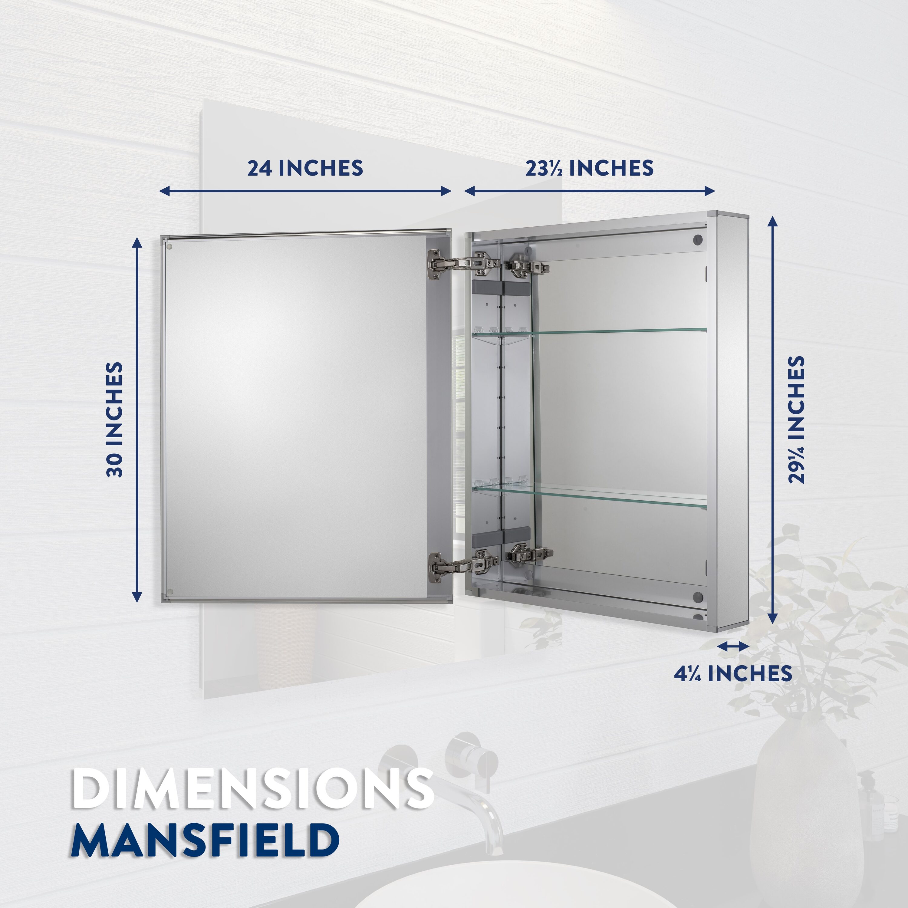 Croydex WC121469US Bathroom-Medicine-Cabinets - View #6