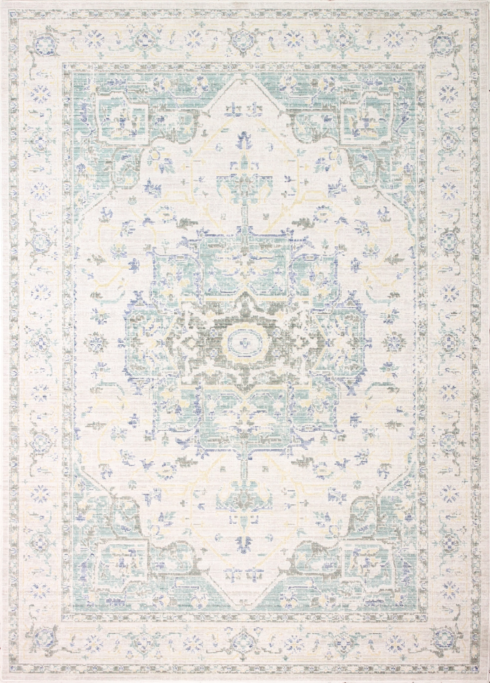 Bashian 649652291178 4 X 6 (ft) Beige Indoor Floral/Botanical Bohemian/Eclectic Area Rug