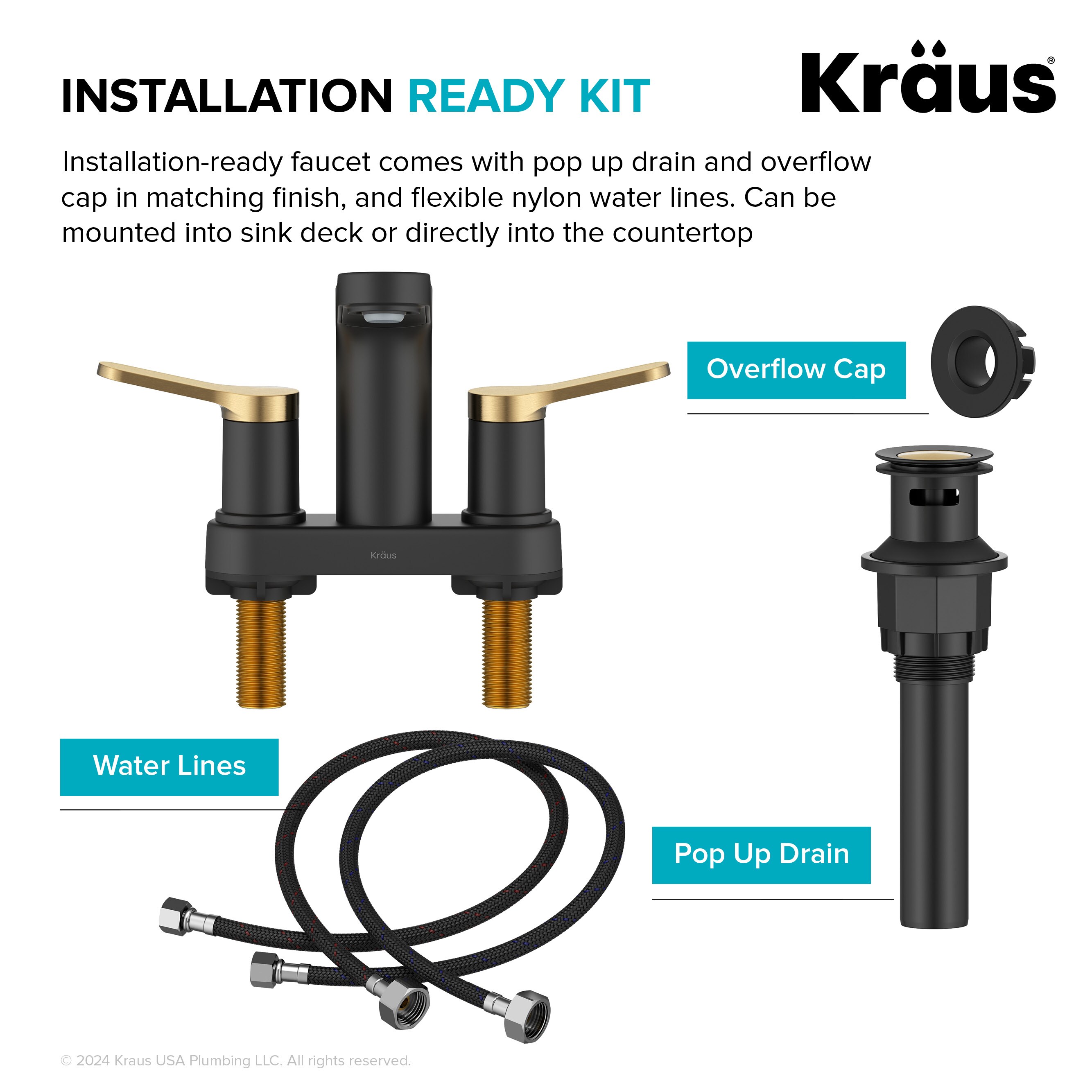 Kraus FUS-14102SFBBMB Lavatory-Faucets - View #14